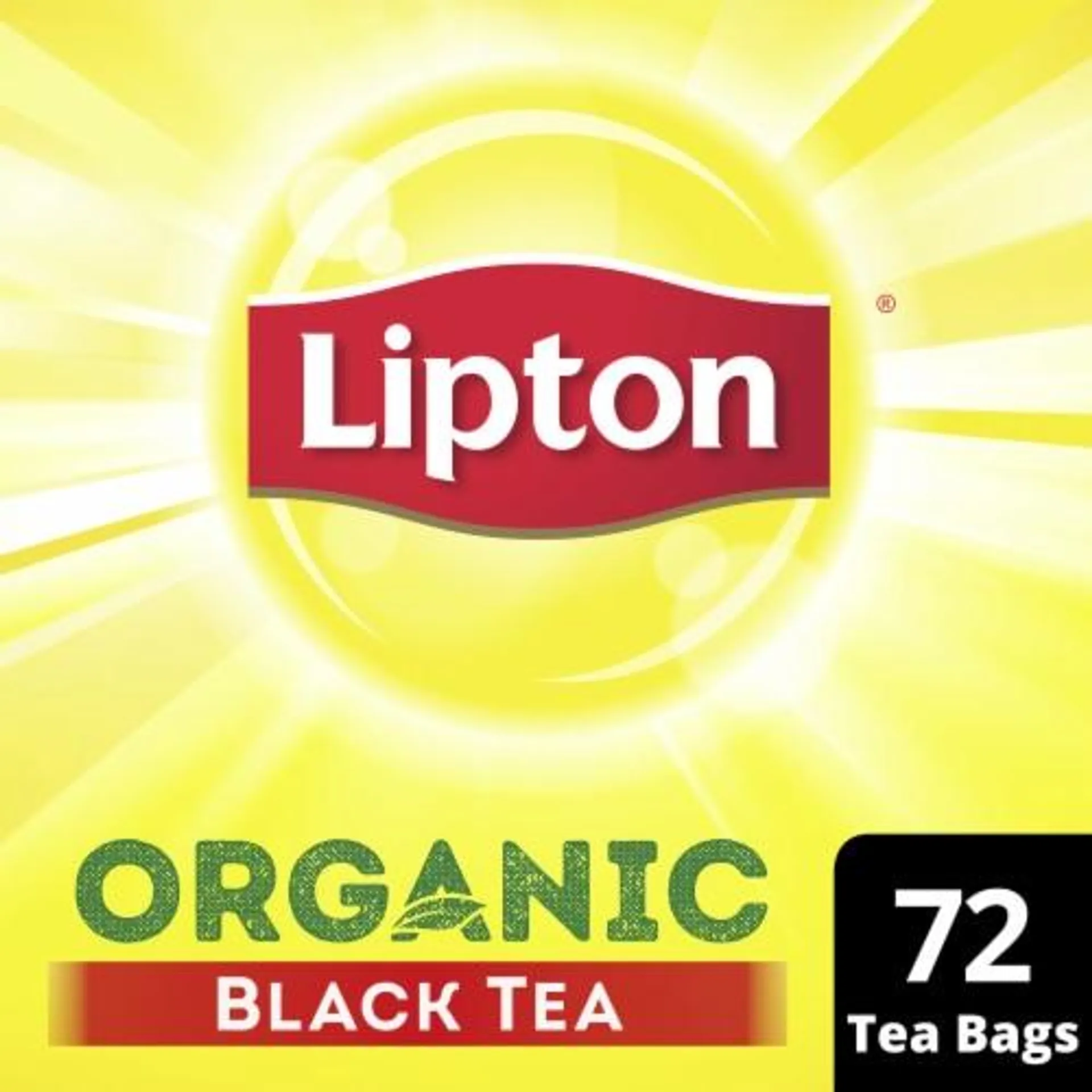 Lipton® Organic Black Tea Bags