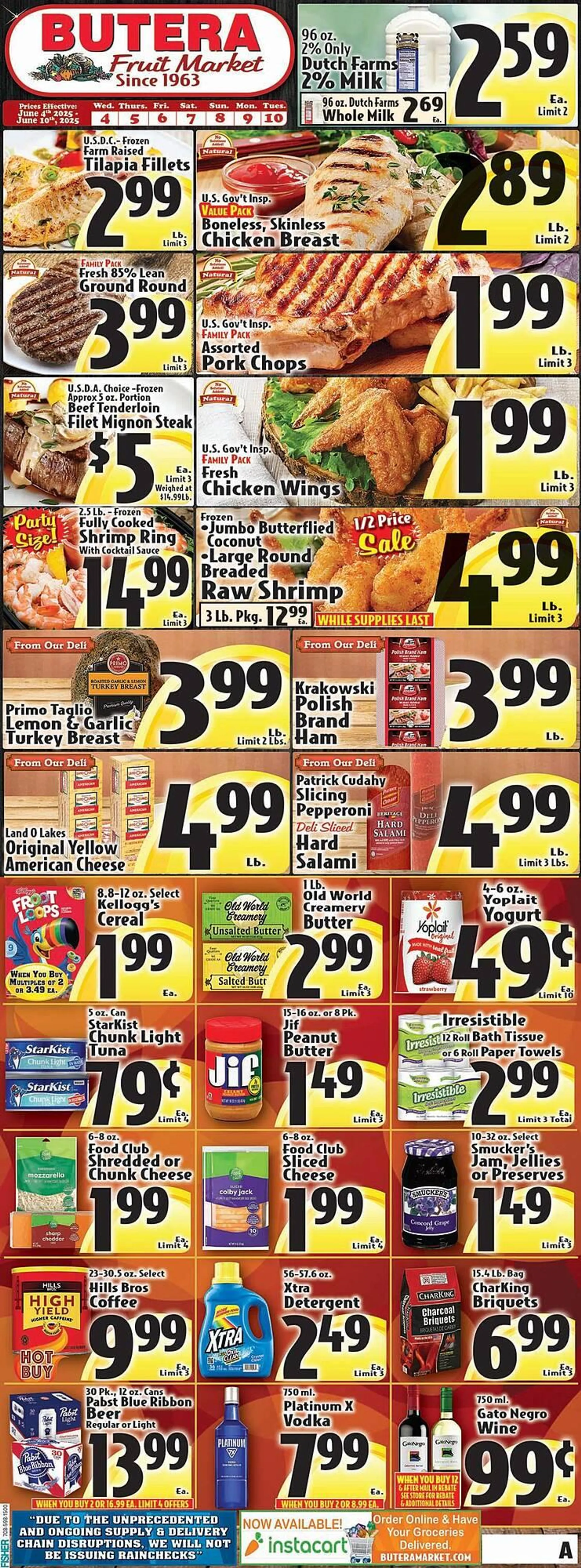 Weekly ad Butera Weekly Ad from June 4 to June 10 2025 - Page 1