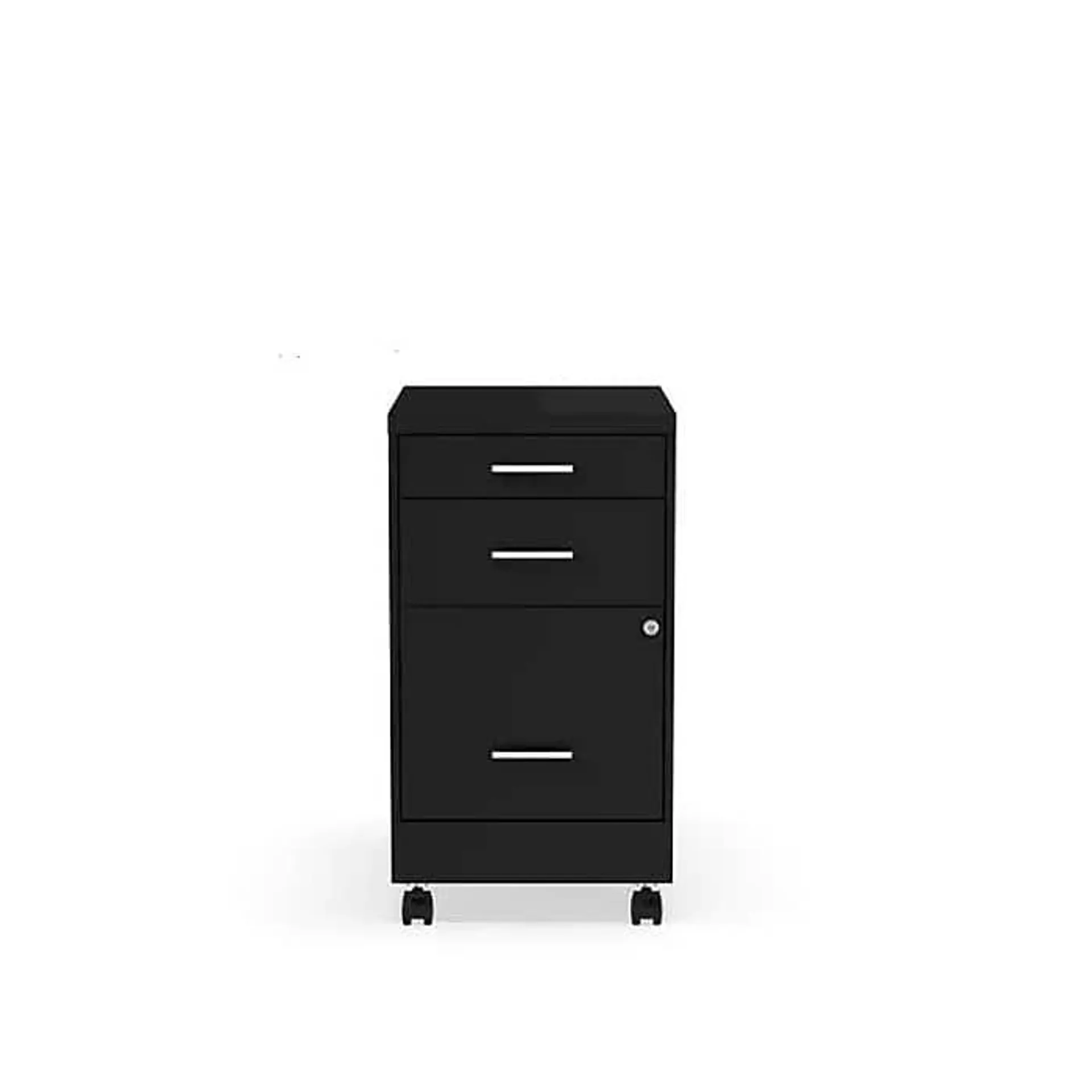 Staples 3-Drawer Mobile Vertical File Cabinet,