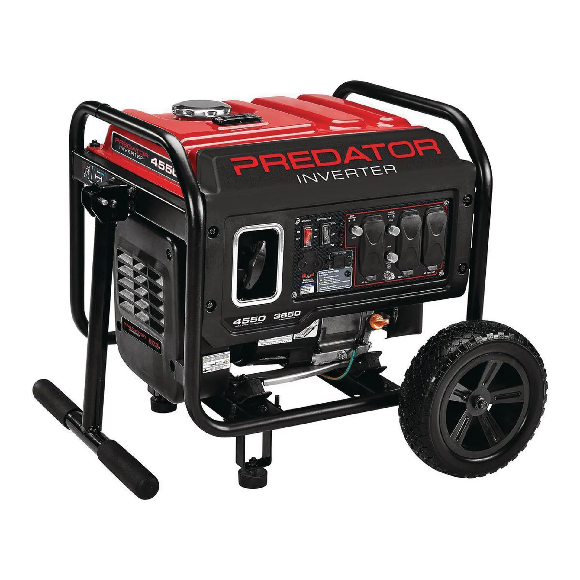 4550 Watt Inverter Generator with CO SECURE Technology, EPA