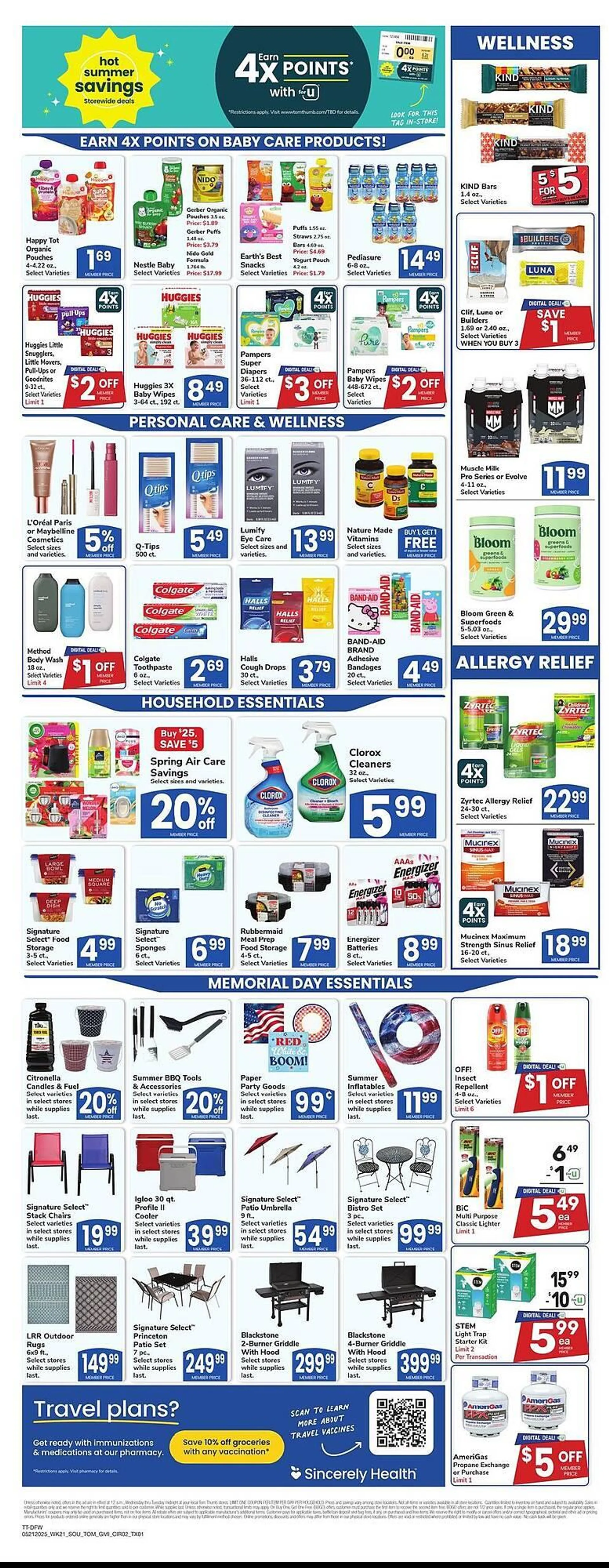 Weekly ad Tom Thumb Weekly Ad from May 21 to May 27 2025 - Page 5