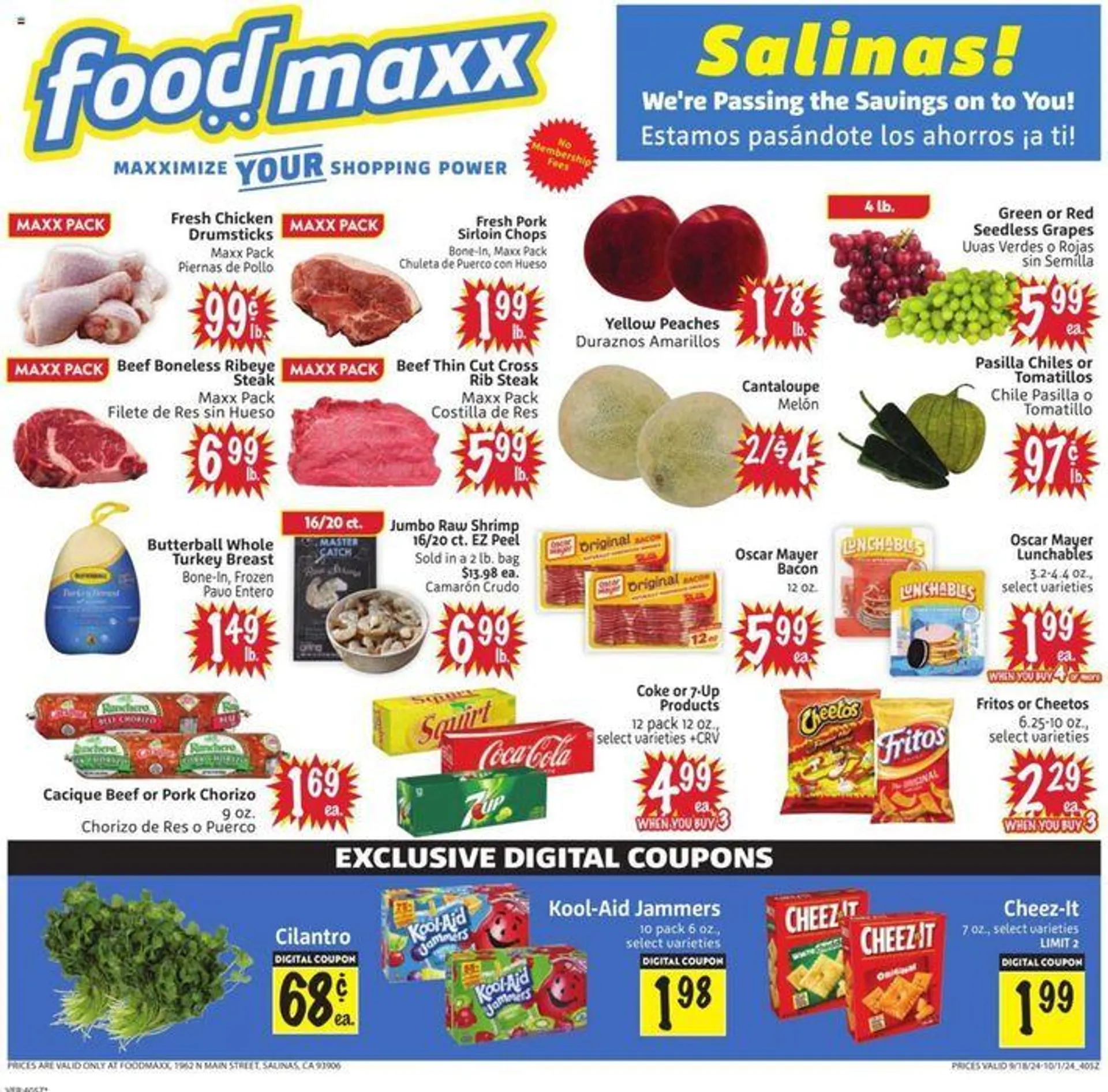 Foodmaxx weekly ad - 1