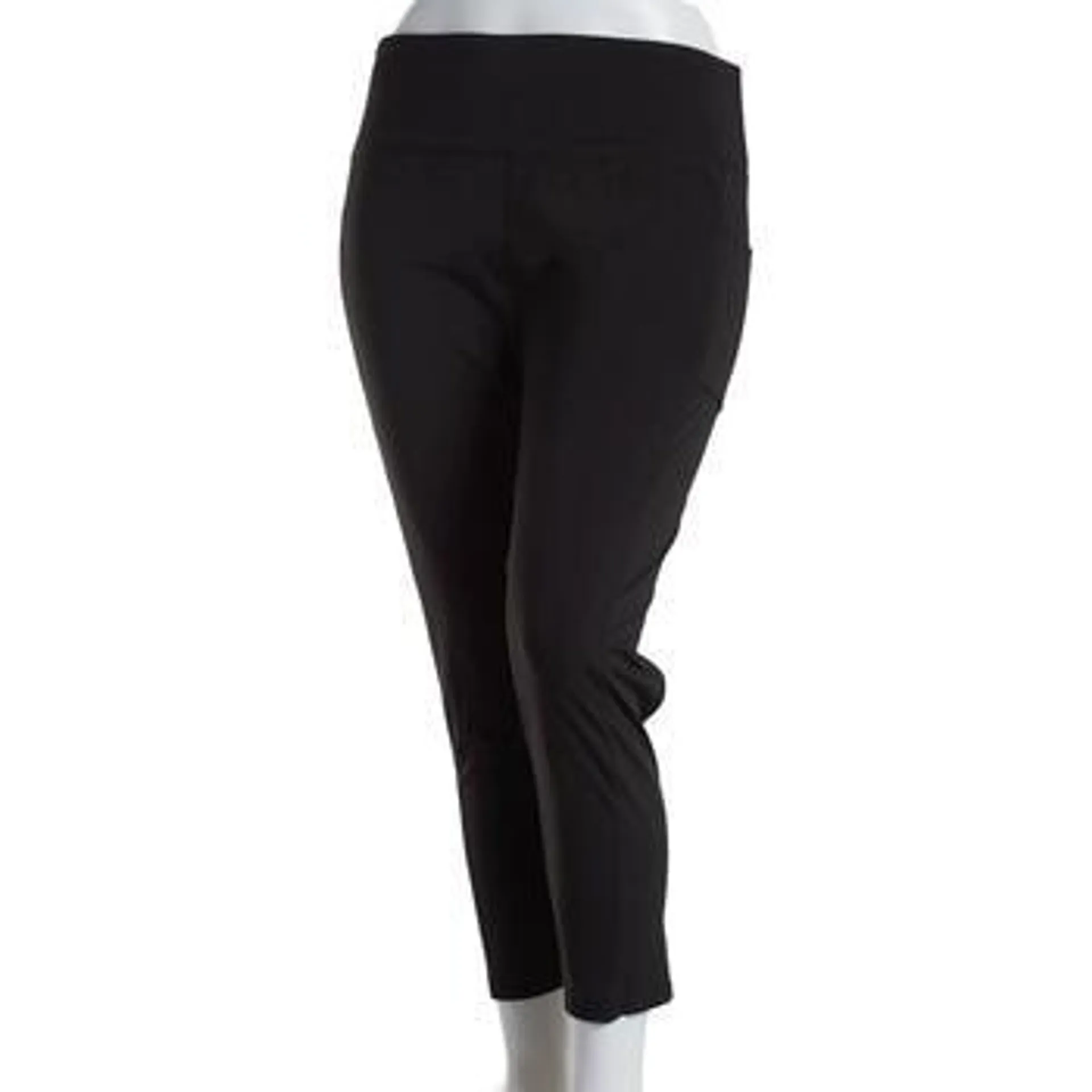 Plus Size Starting Point Performance Capris w/Pockets