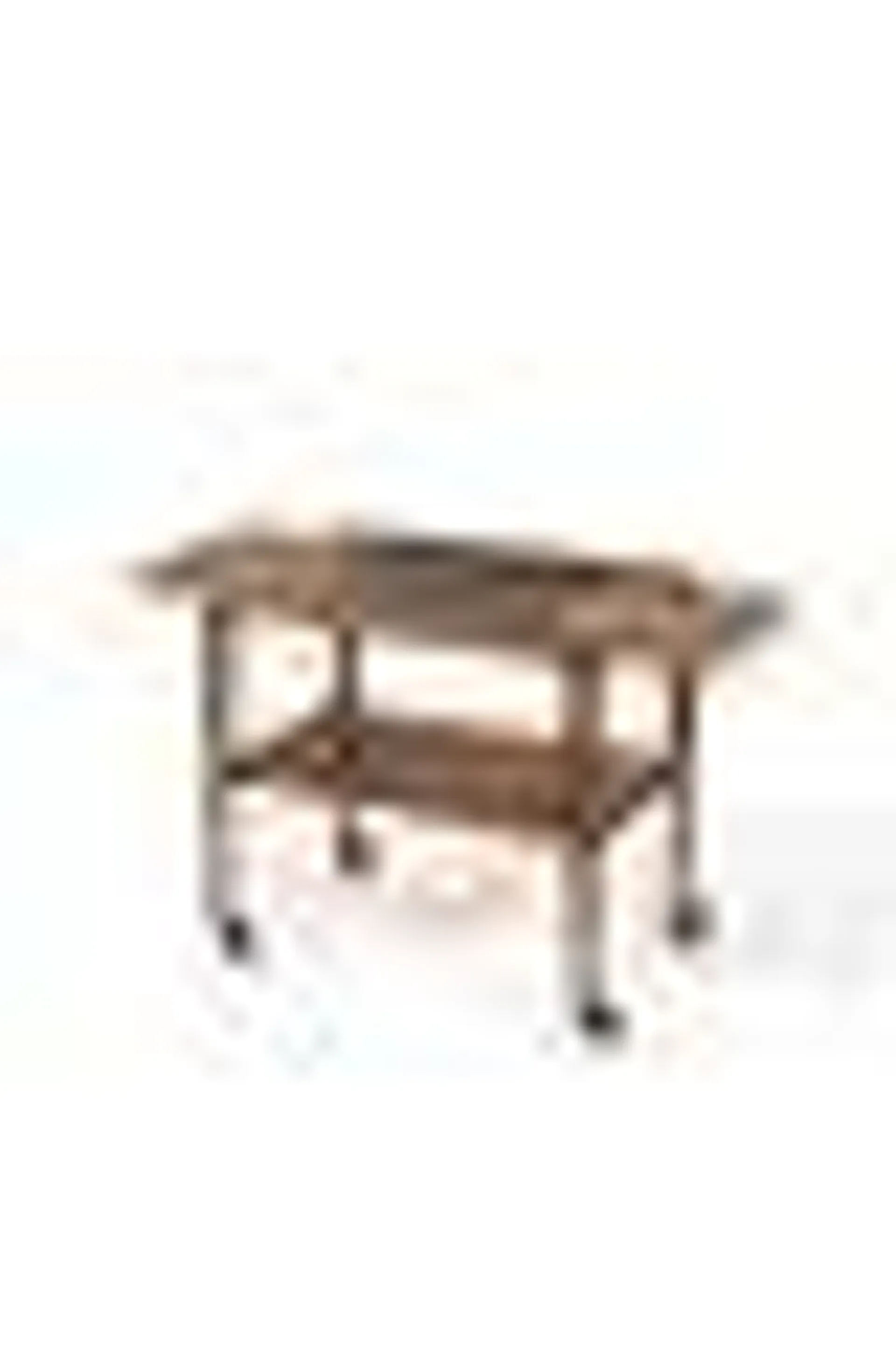 Mid-Century Teak Thea Trolley by Yngve Ekström, Sweden, 1950s