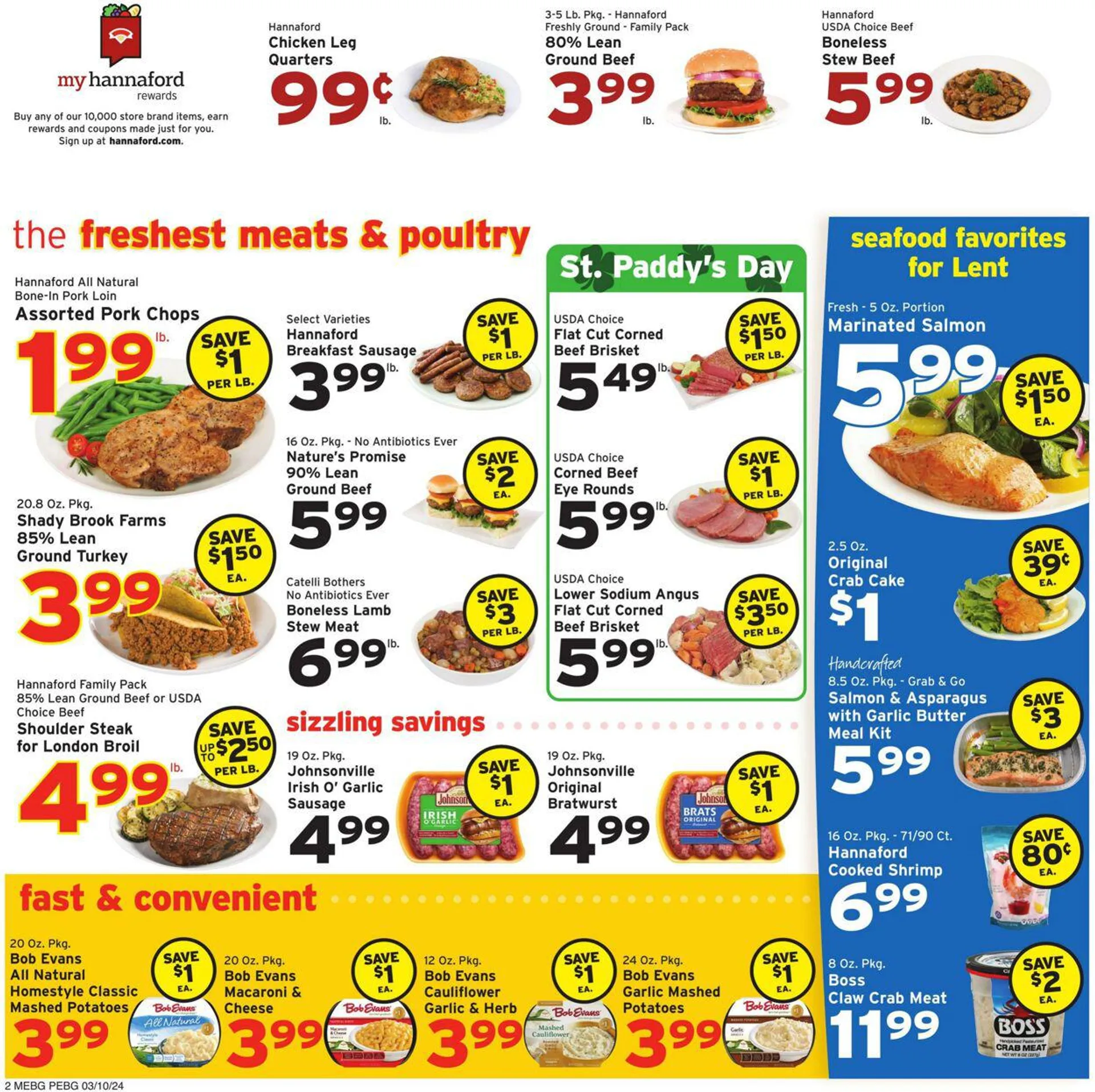 Weekly ad Hannaford Current weekly ad from March 10 to March 16 2024 - Page 2
