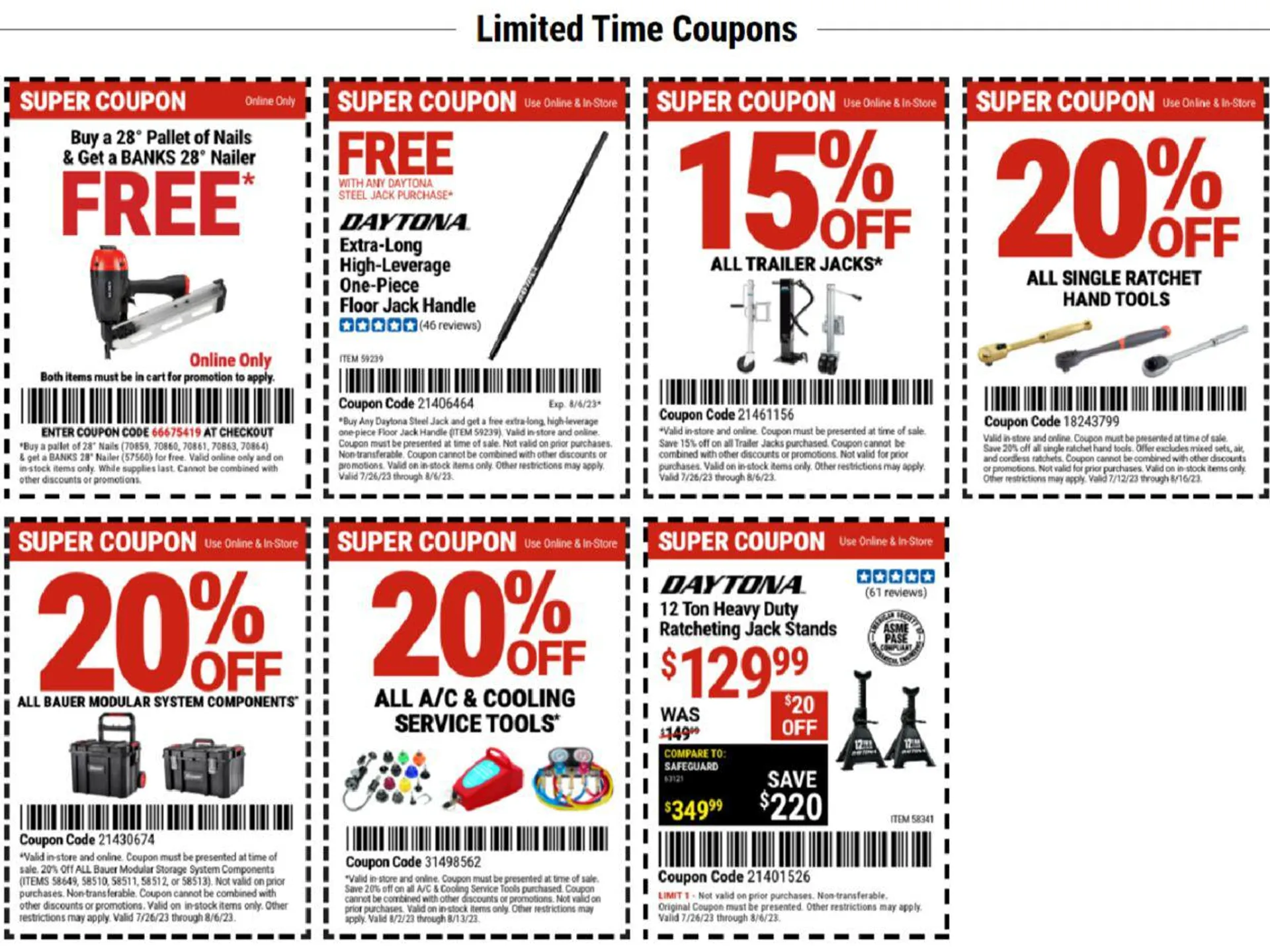 Weekly ad Harbor Freight from August 1 to August 14 2023 - Page 8