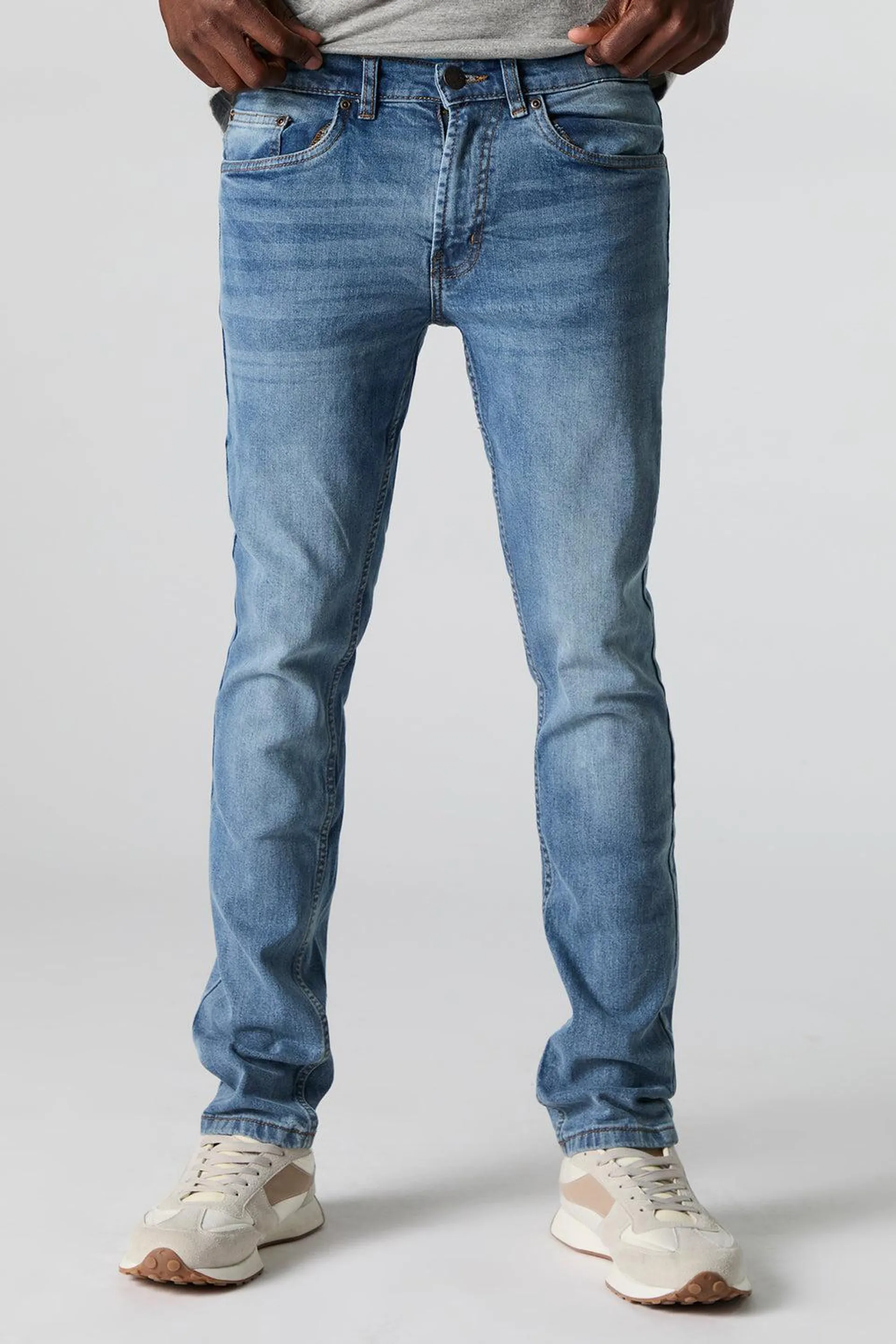 Medium Wash Slim Jean