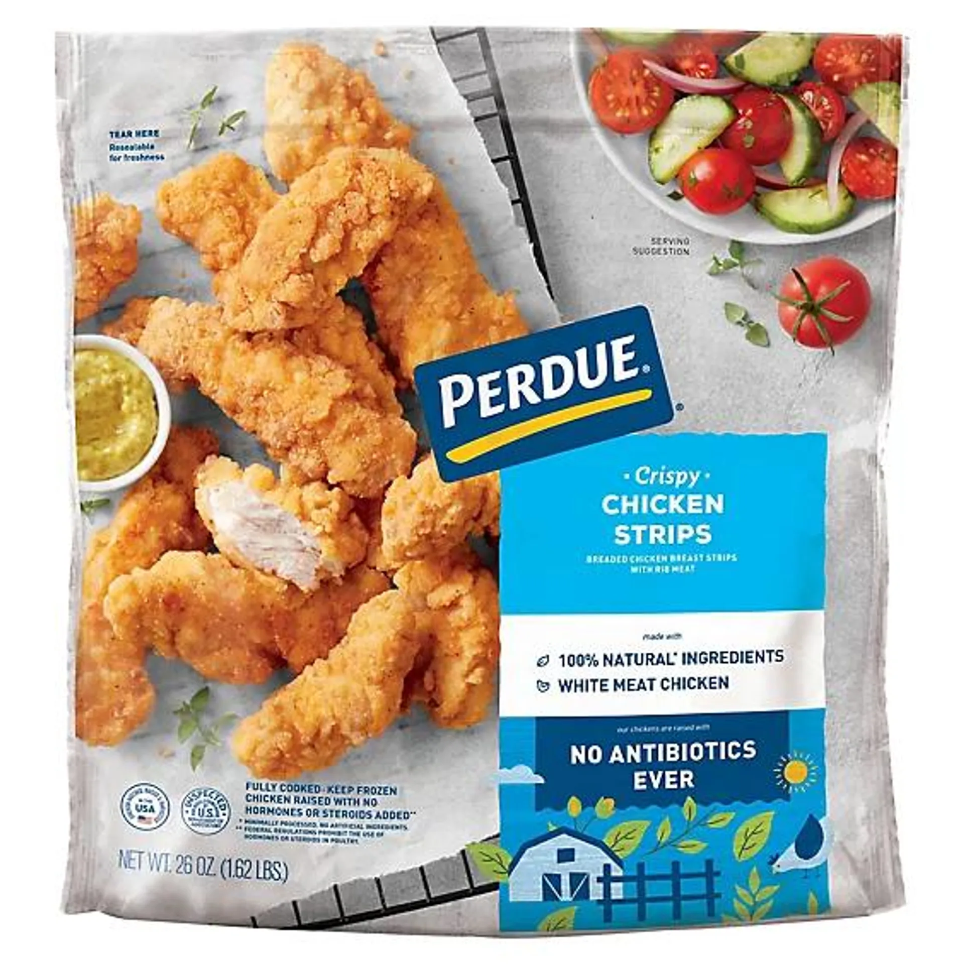 PERDUE Crispy Chicken Strips Fully Cooked Frozen Meal - 26 Oz