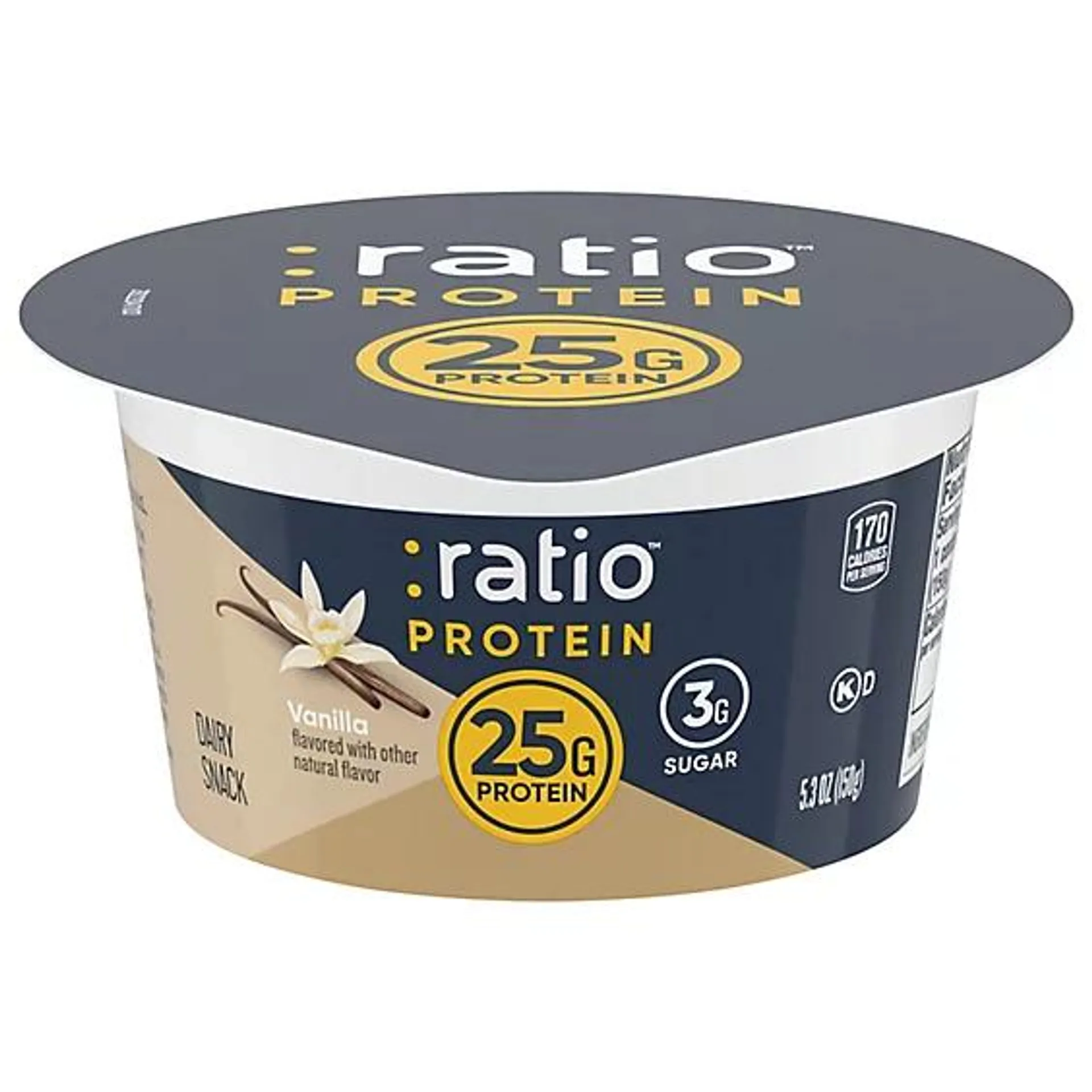 Ratio Protein Yogurt Vanilla - 5.3 OZ