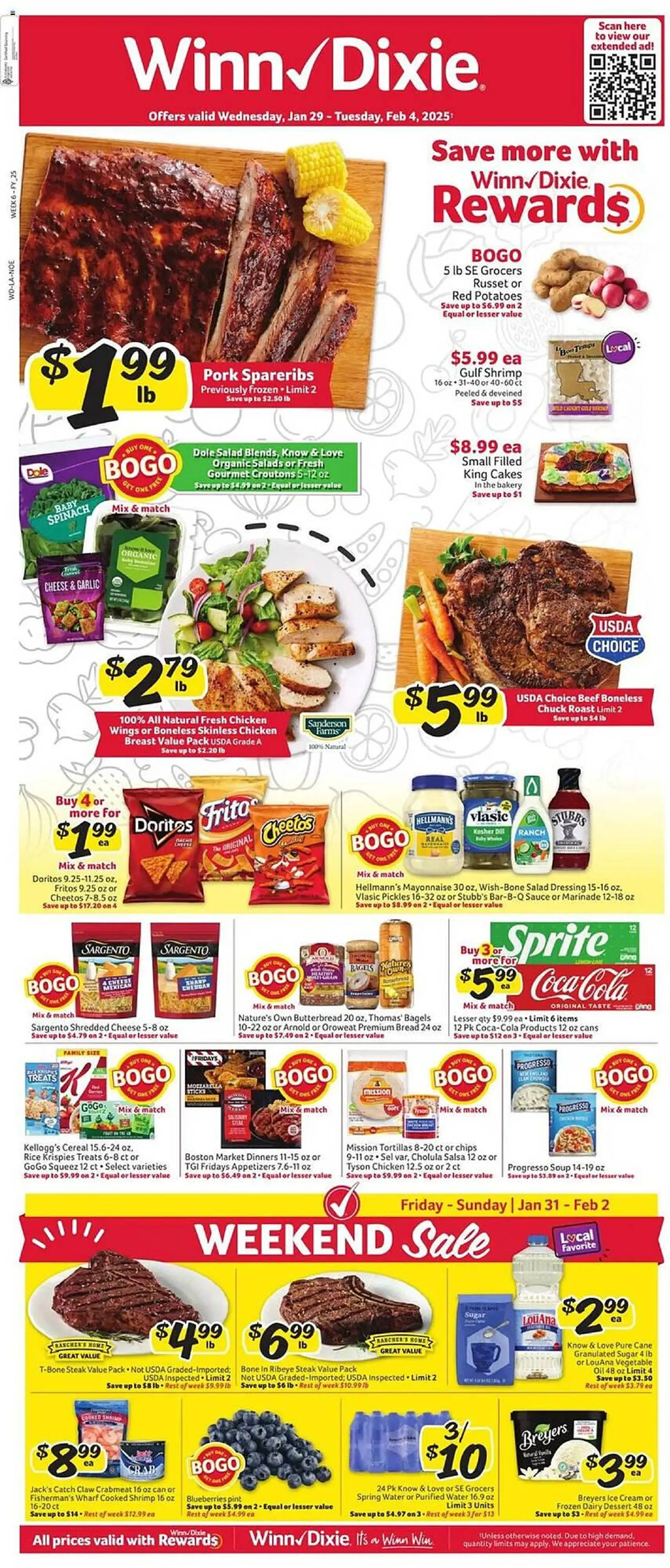 Winn Dixie Weekly Ad - 1
