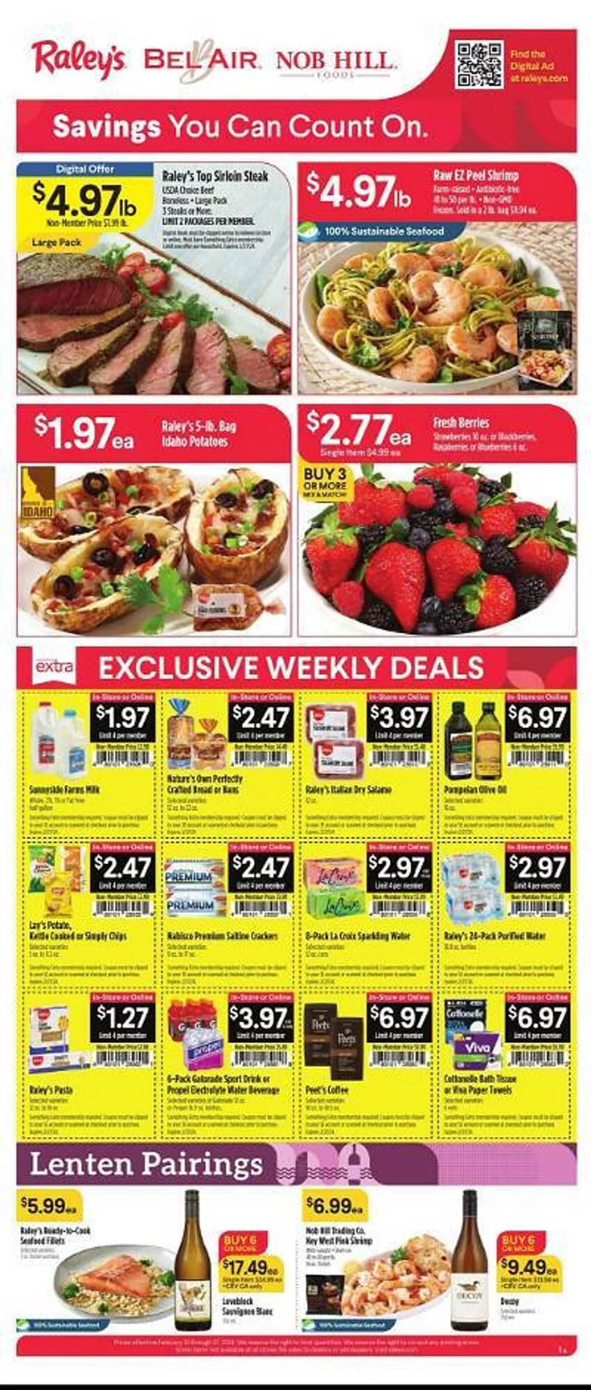 Weekly ad Bel Air Markets Weekly Ad from February 21 to February 27 2024 - Page 