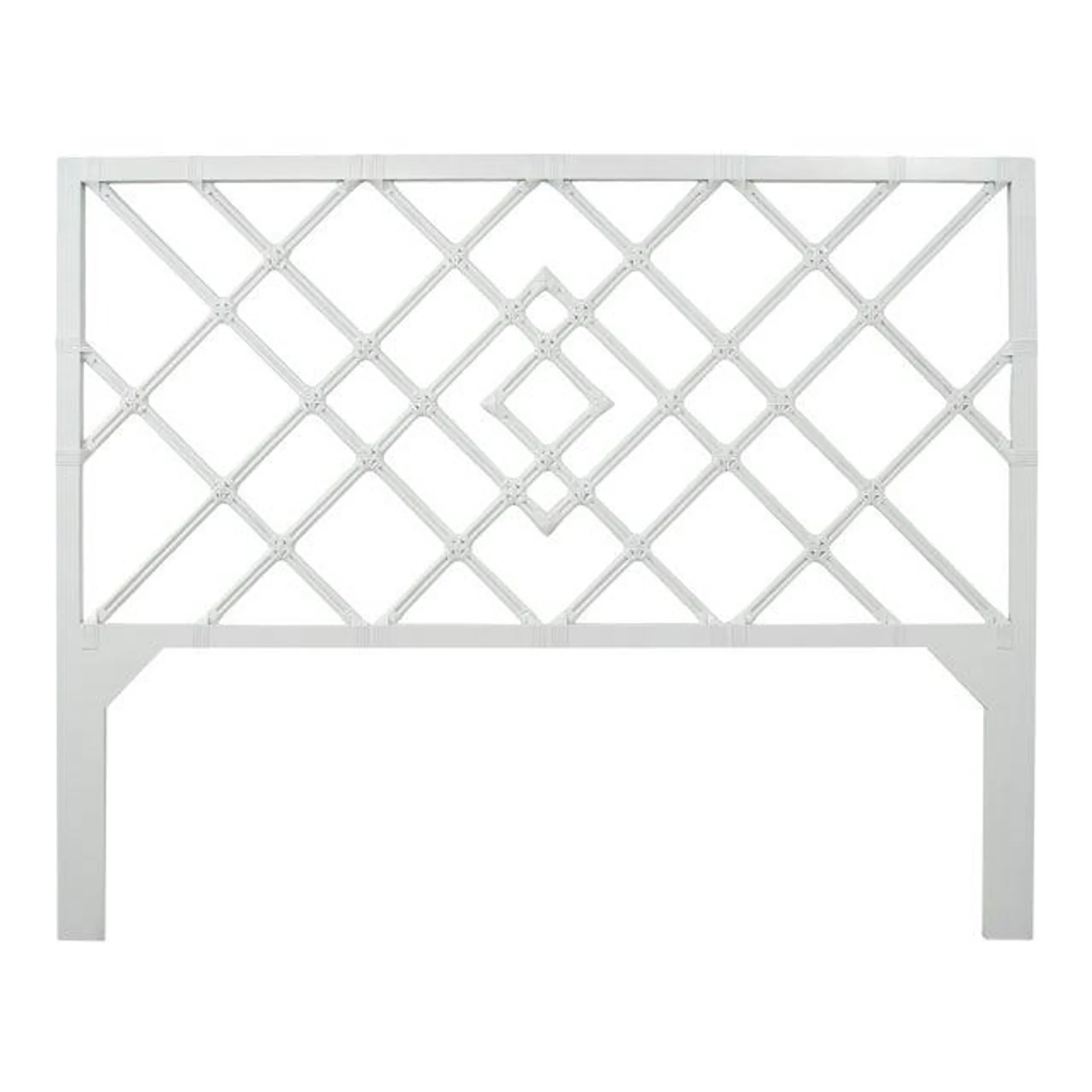 Darien Headboard King - White