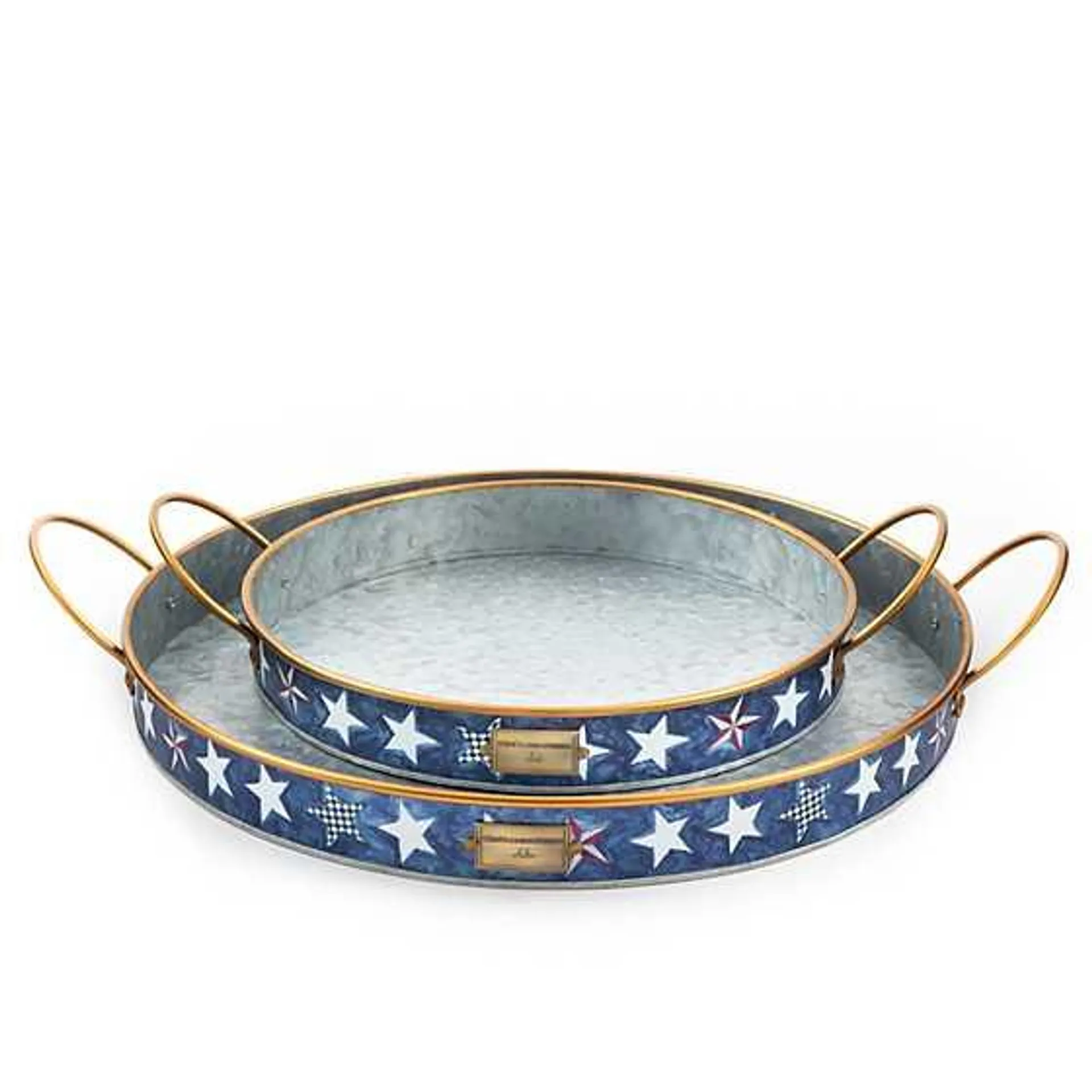 Royal Star Serving Trays, Set of 2