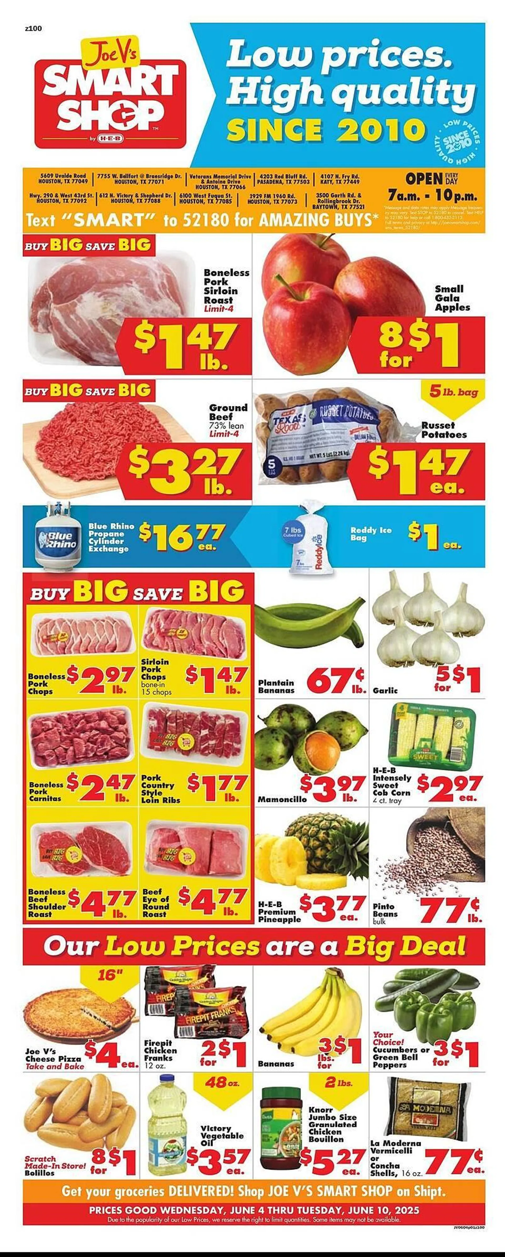 Weekly ad Joe V's Smart Shop Weekly Ad from June 4 to June 10 2025 - Page 1