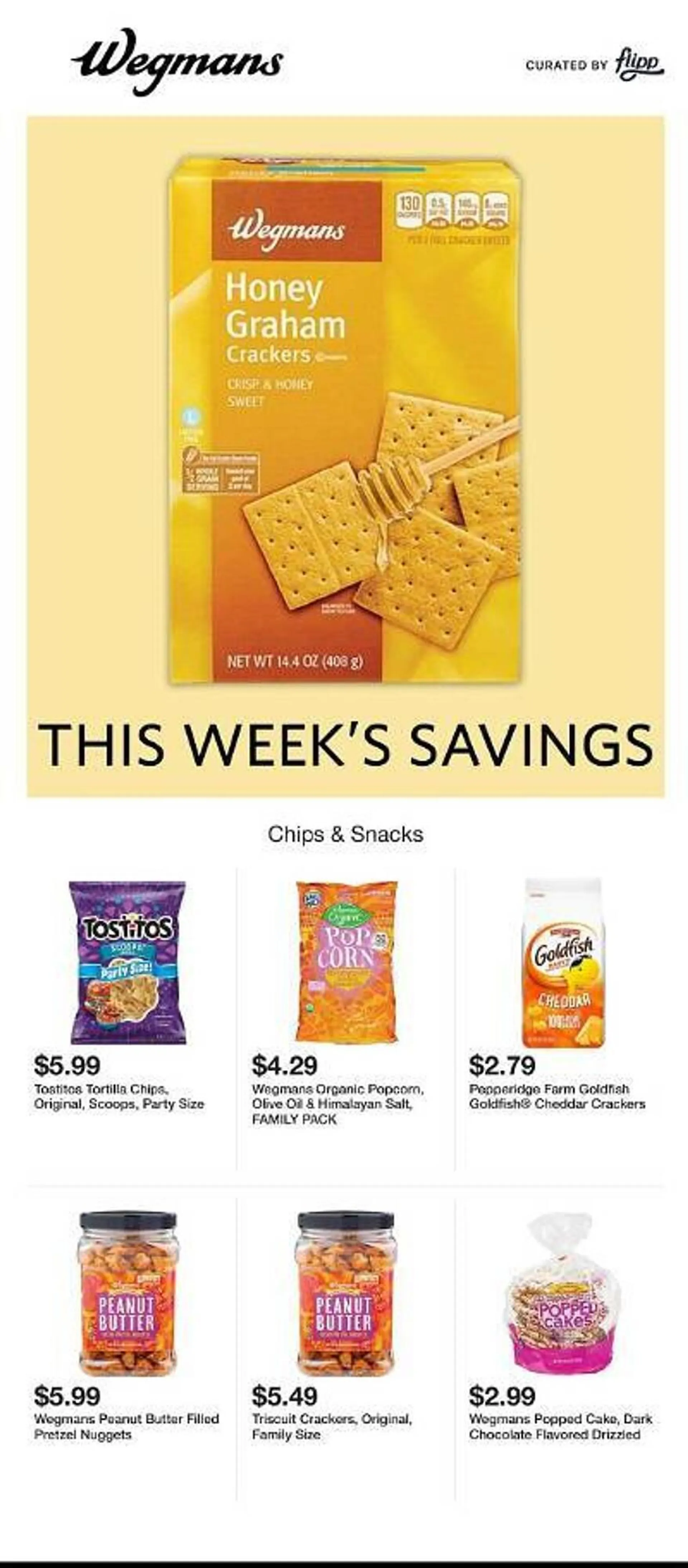 Wegmans Weekly Ad valid until May 13, 2024