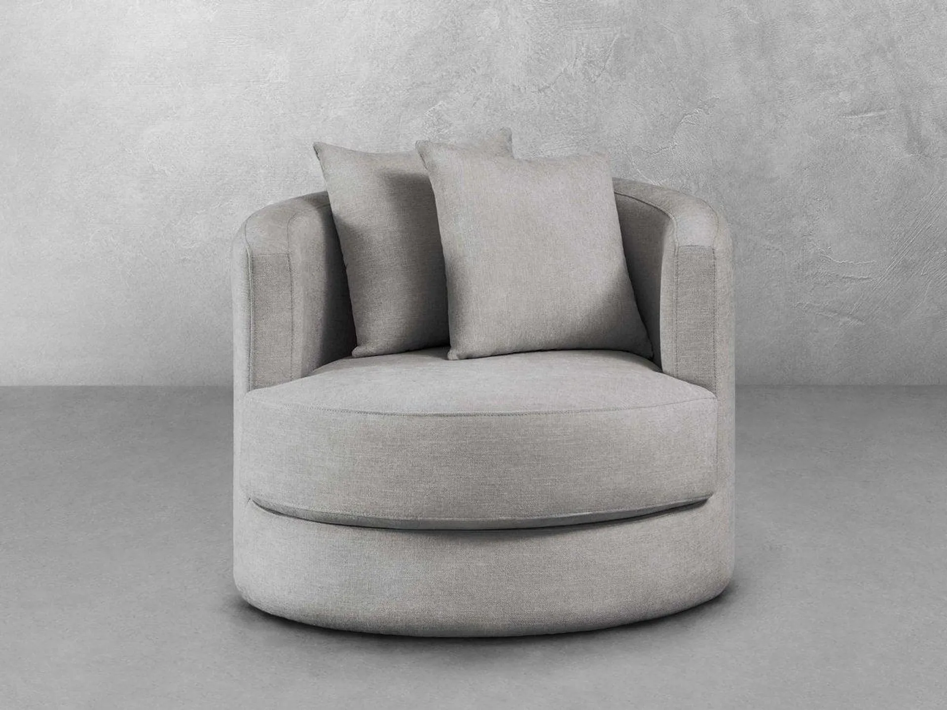 Elliot Fabric Swivel Chair