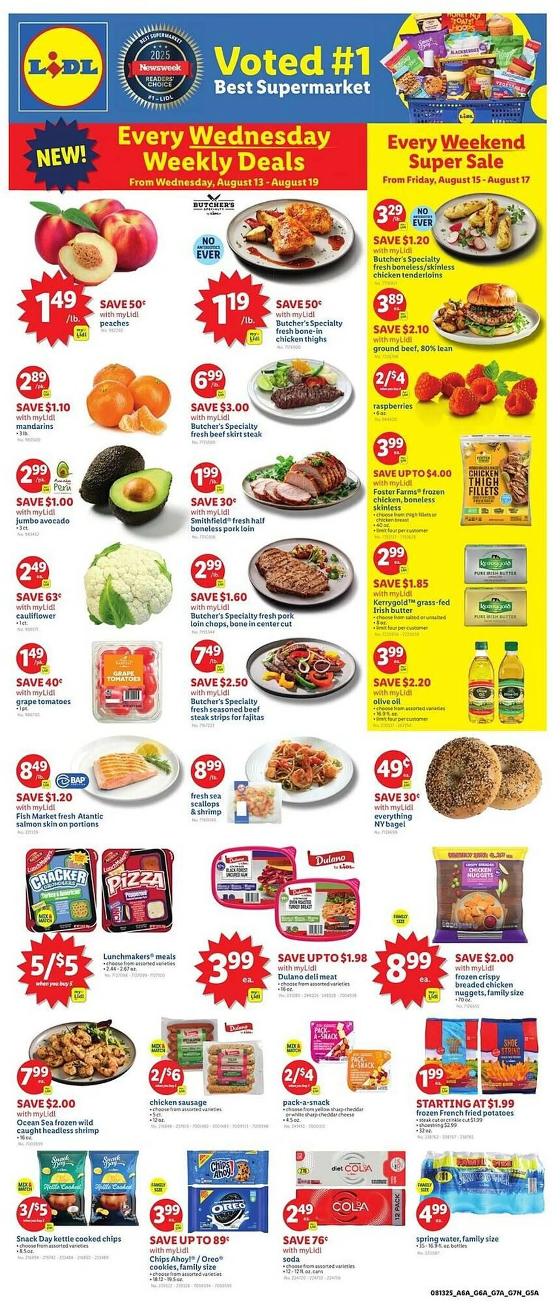 Weekly ad Lidl Weekly Ad from August 13 to August 19 2025 - Page 1