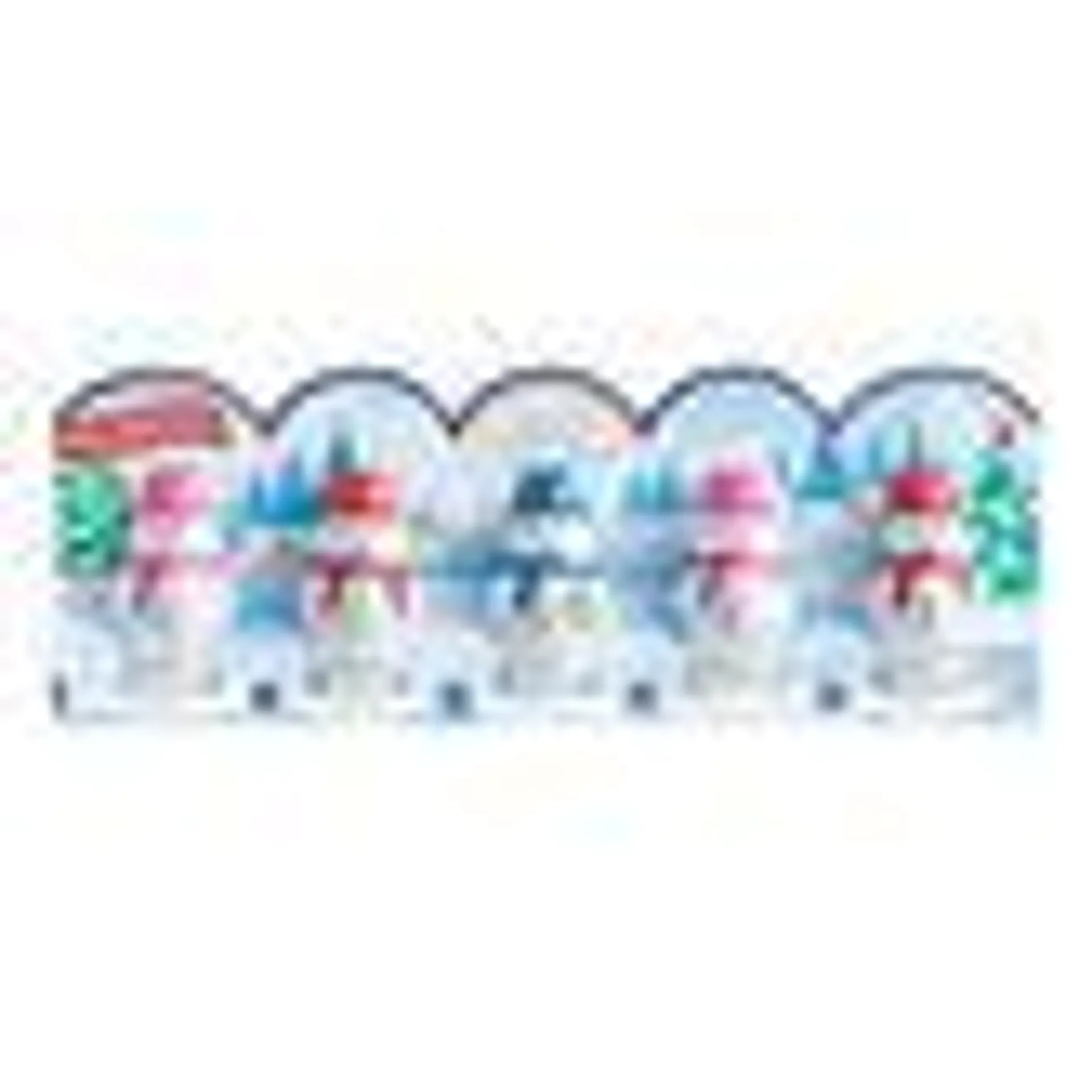 Lindt Mini Milk Chocolate Snowman 5 Piece