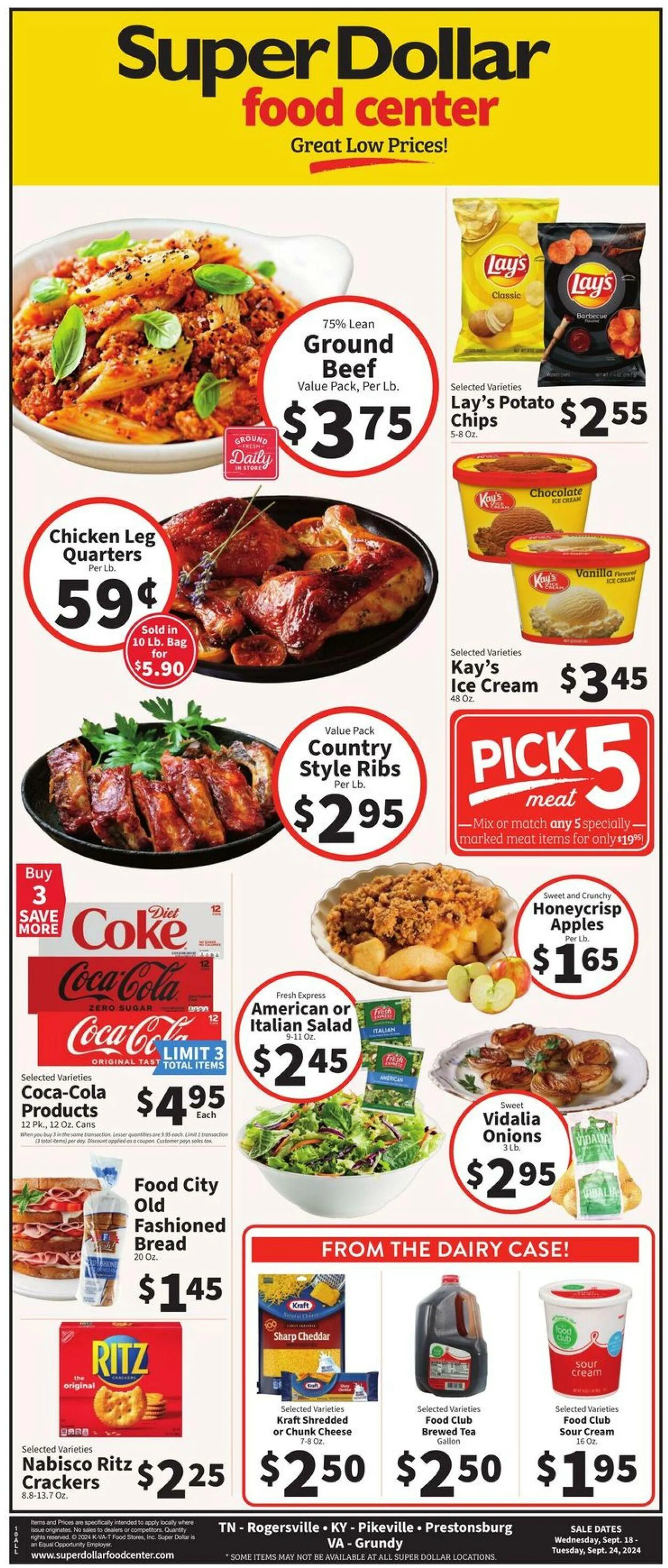 Super Dollar Food Center Current weekly ad - 1