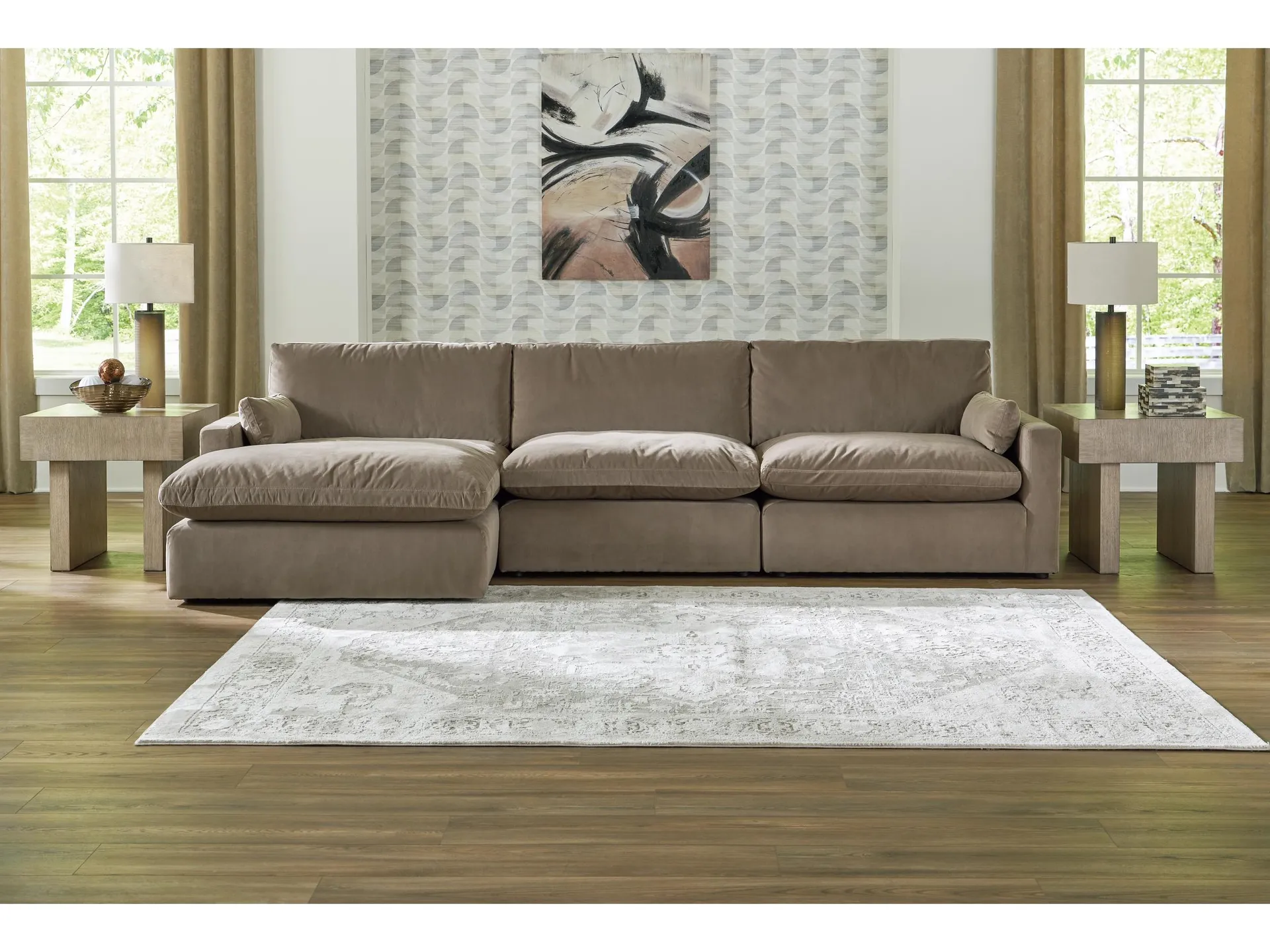 Sophie 3-Piece Modular Sofa with Chaise