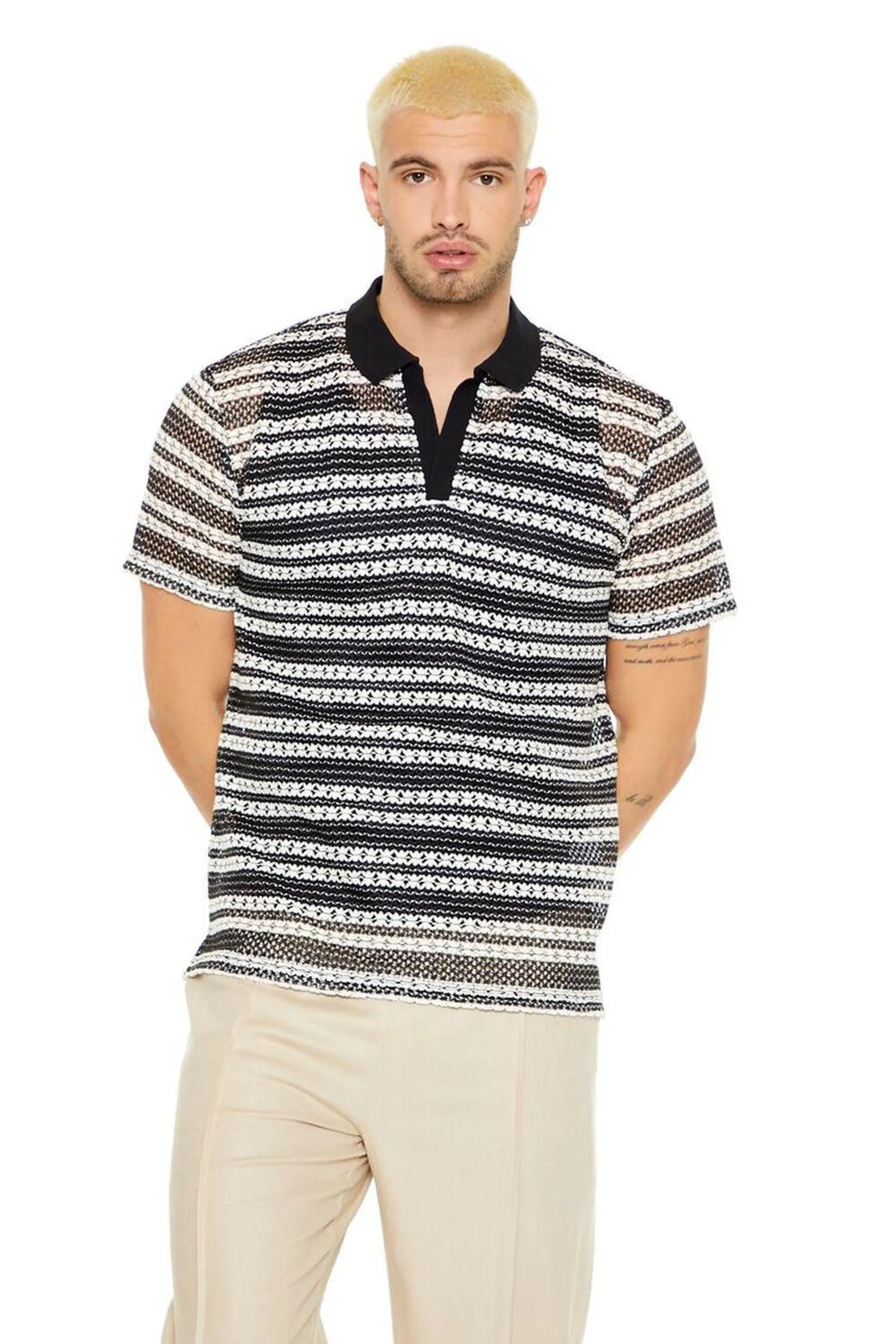 Geo Striped Shirt