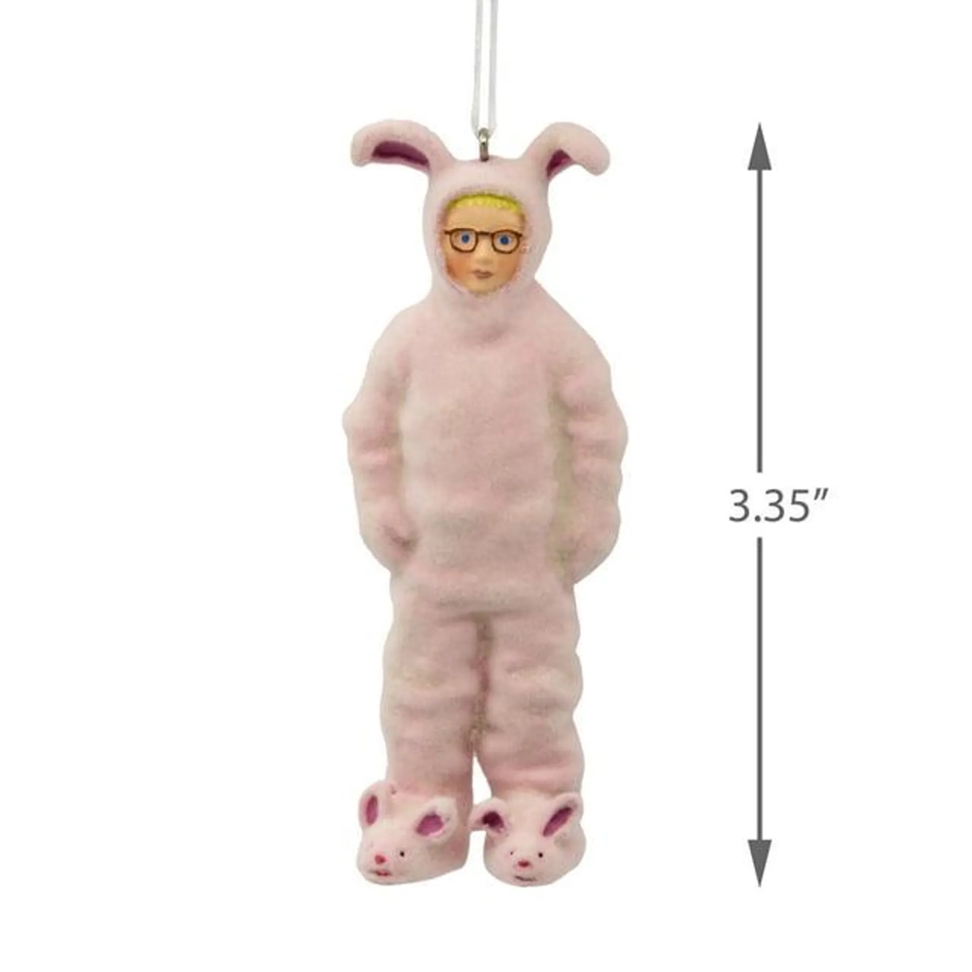 Hallmark A Christmas Story Ralphie in Bunny Suit Christmas Ornament