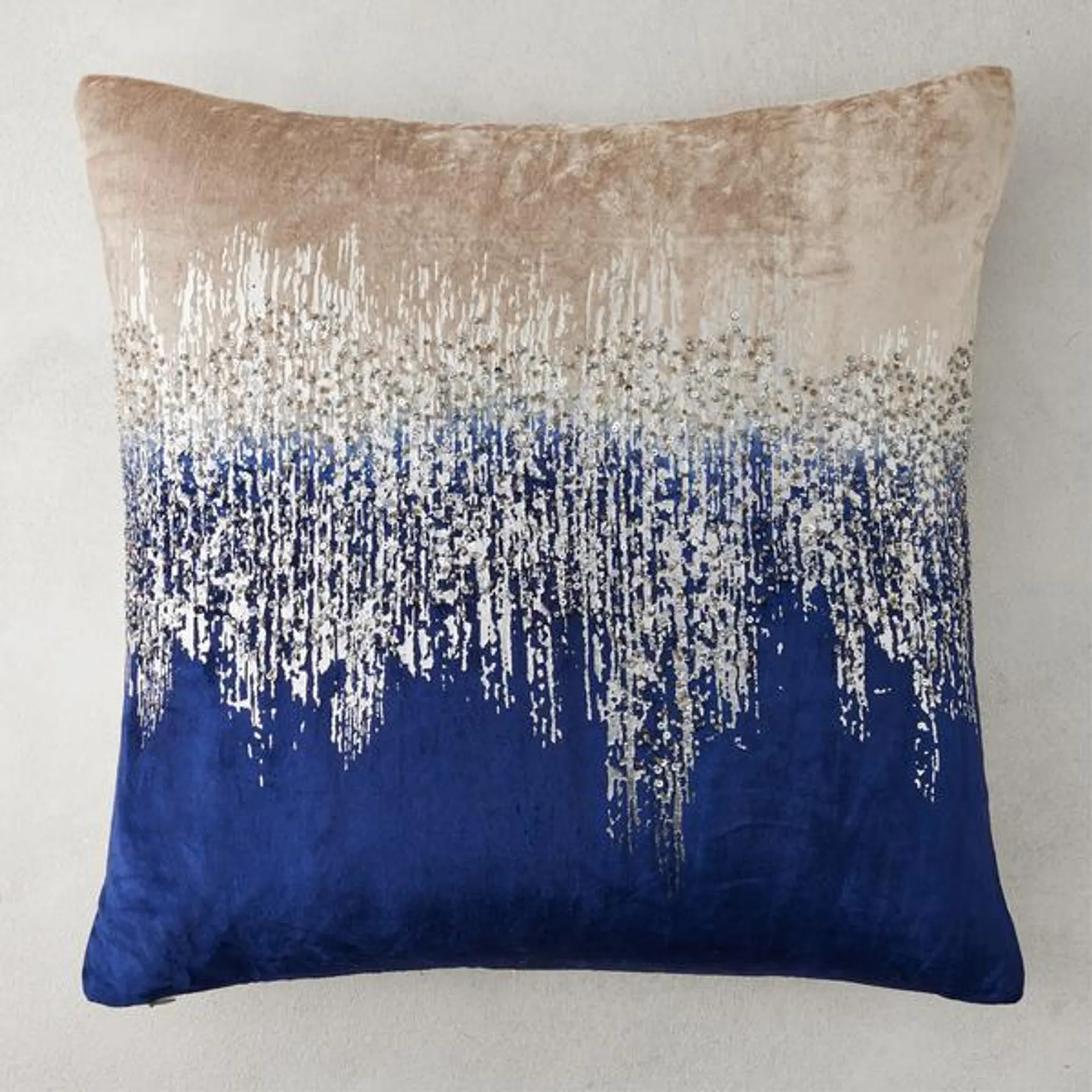 Joie De Vivre Pillow 22" - Sapphire