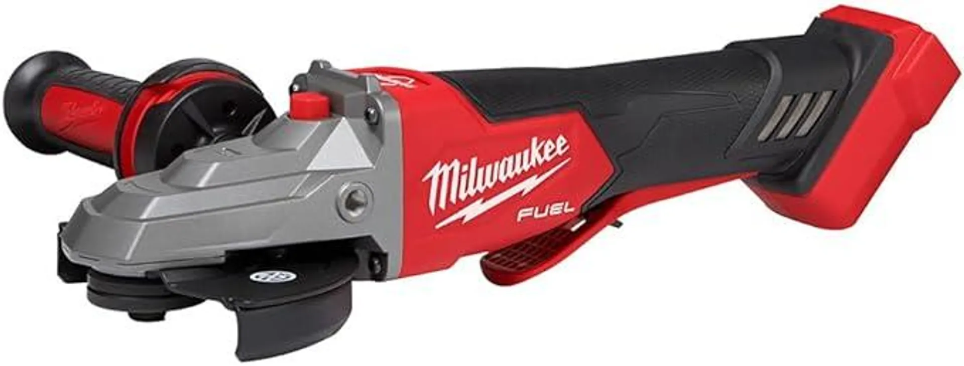 Milwaukee M18 FUEL 18-Volt Lithium-Ion Brushless Cordless 5 in. Flathead Braking Grinder with Paddle Switch No-Lock (Tool-Only)