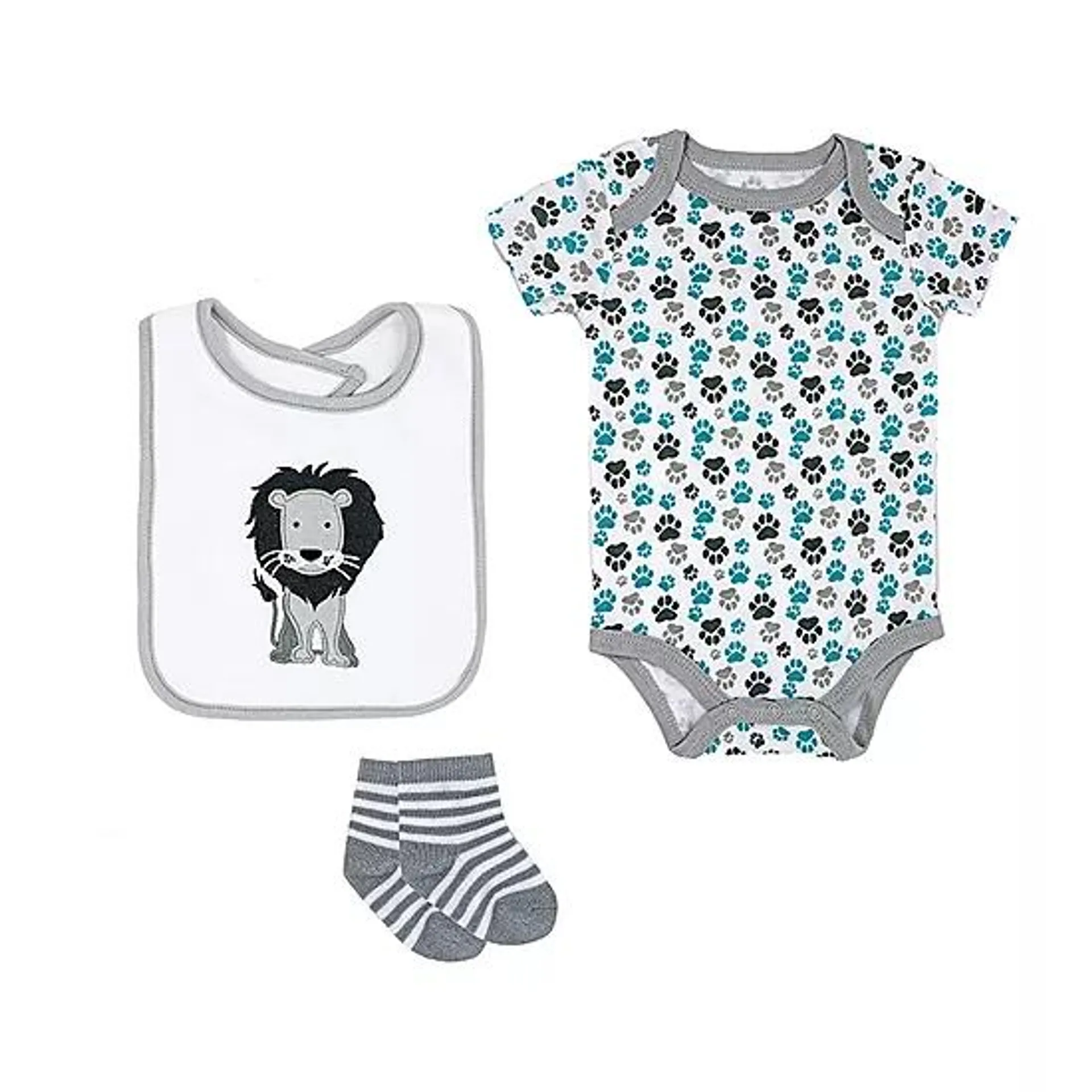 3 Stories Trading Company Baby Unisex 3-pc. Baby Clothing Set