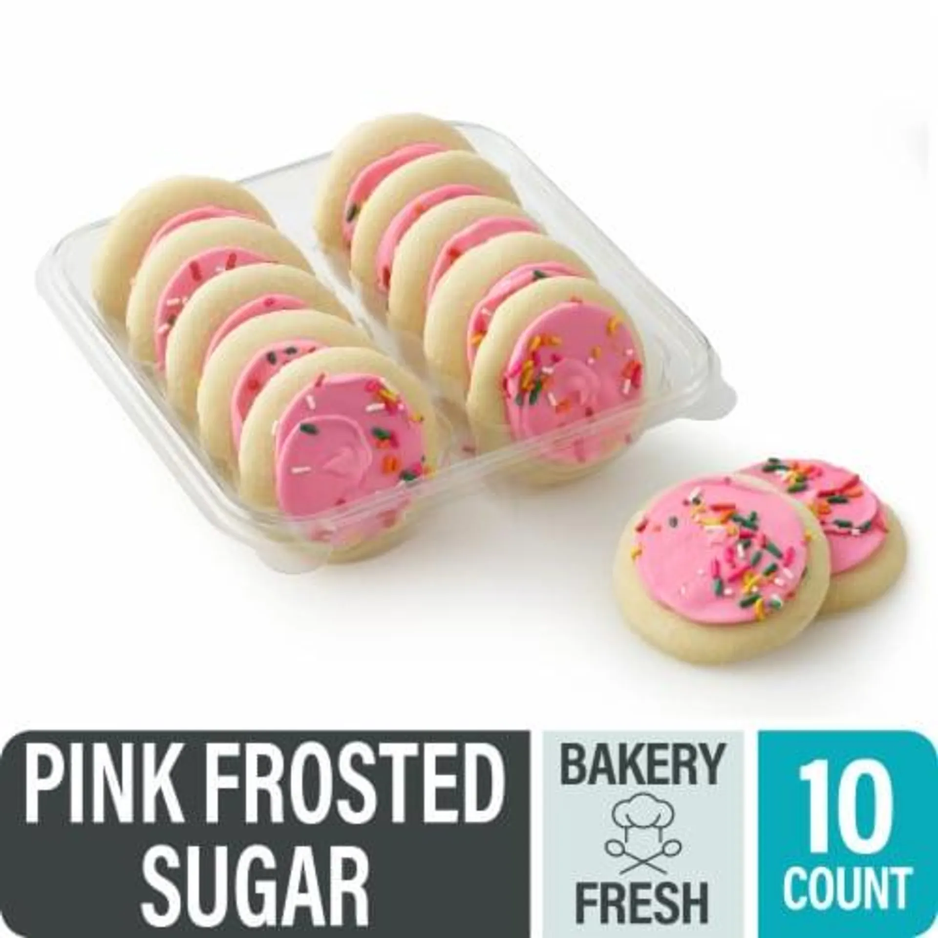 Bakery Fresh Goodness Pink Frosted Sugar Cookies