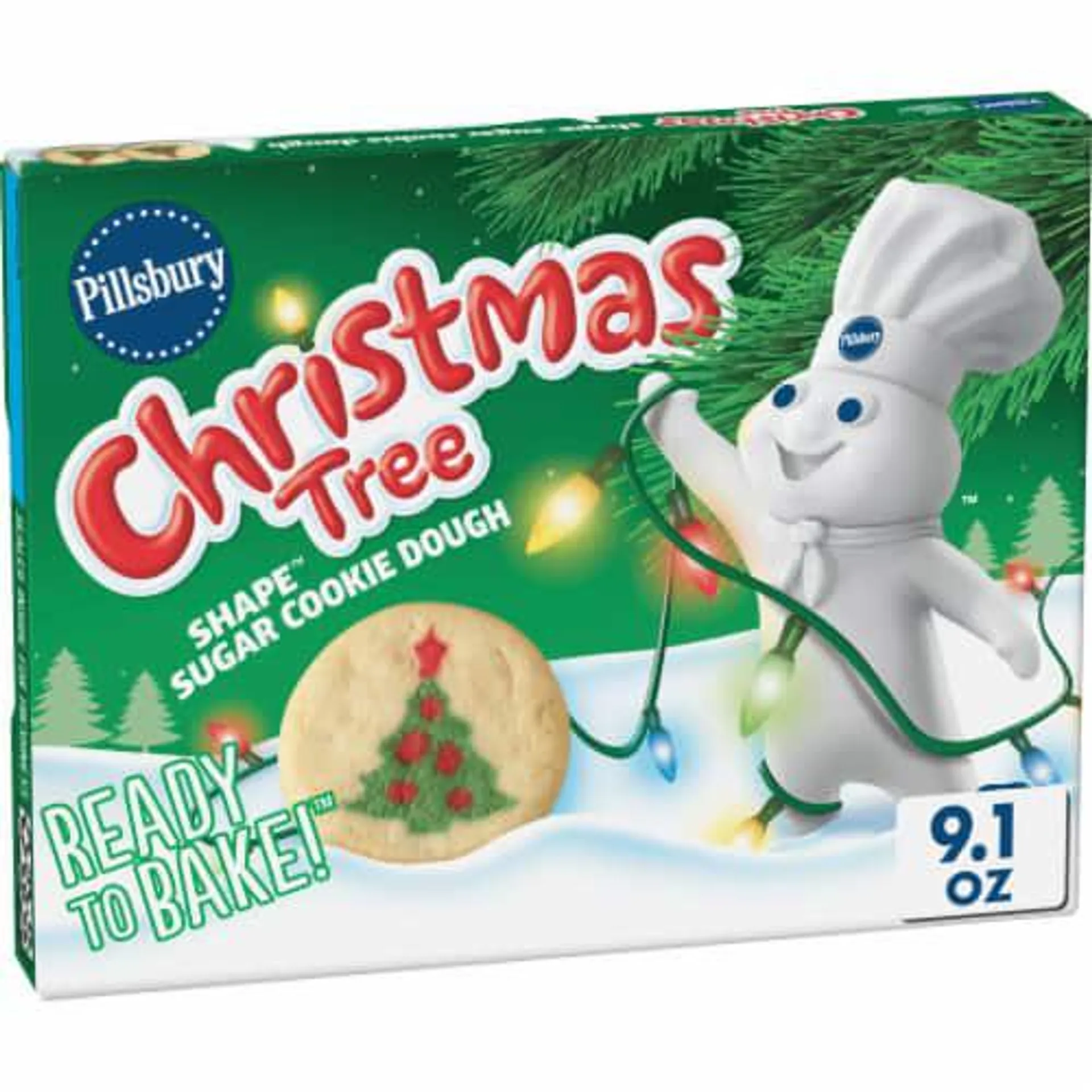 Pillsbury™ Shape™ Christmas Tree Sugar Cookie Dough