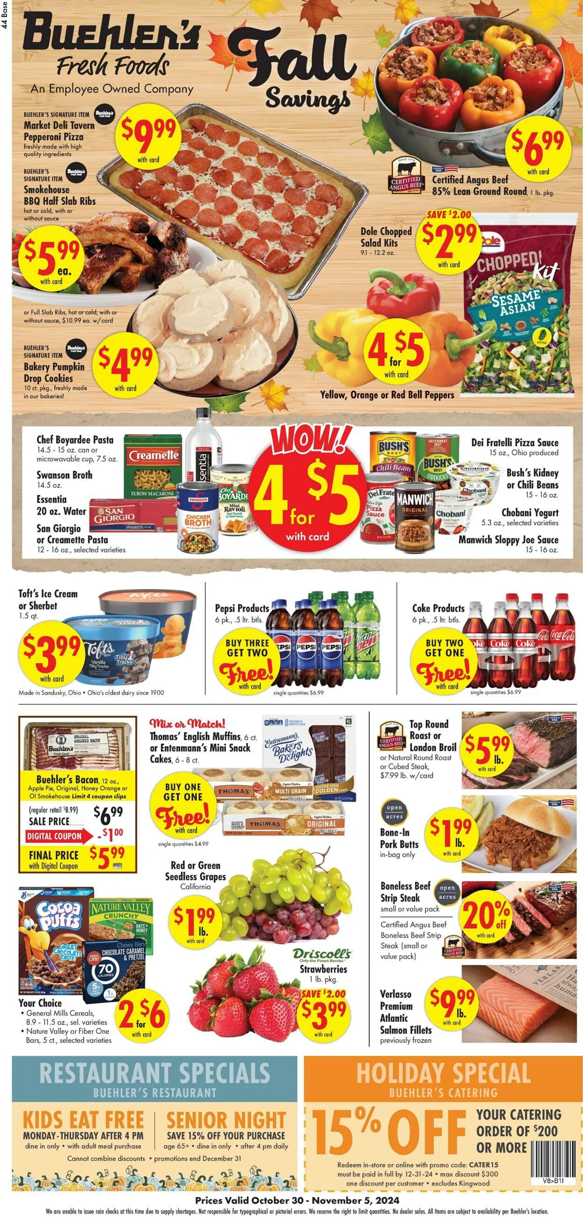 Weekly ad Buehler's Fresh Food from October 30 to November 5 2024 - Page 3