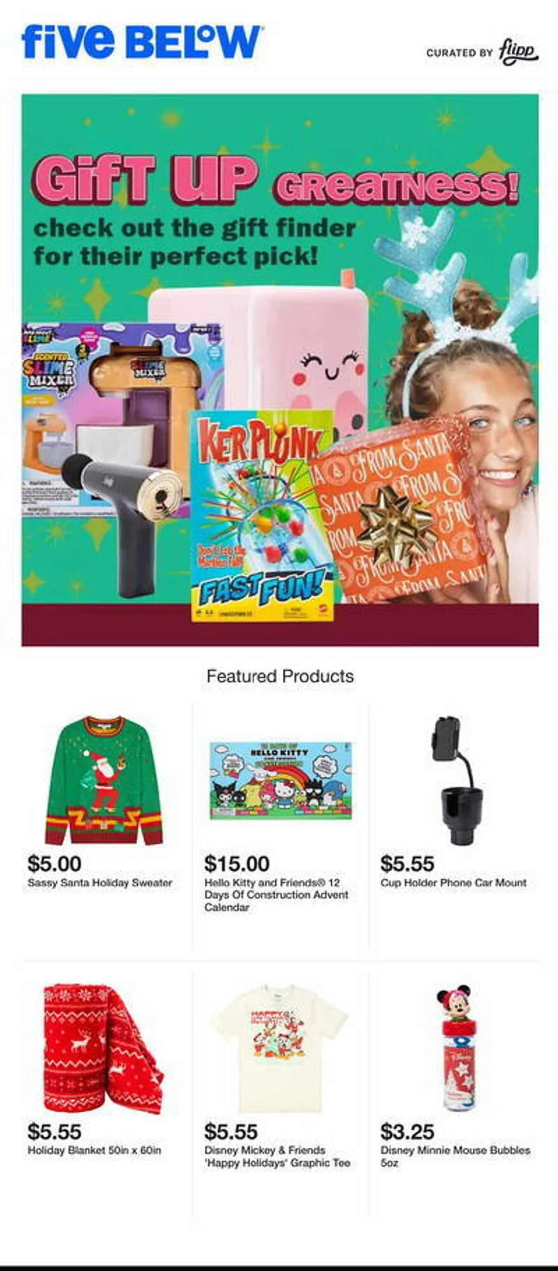 Five Below Weekly Ad - 1