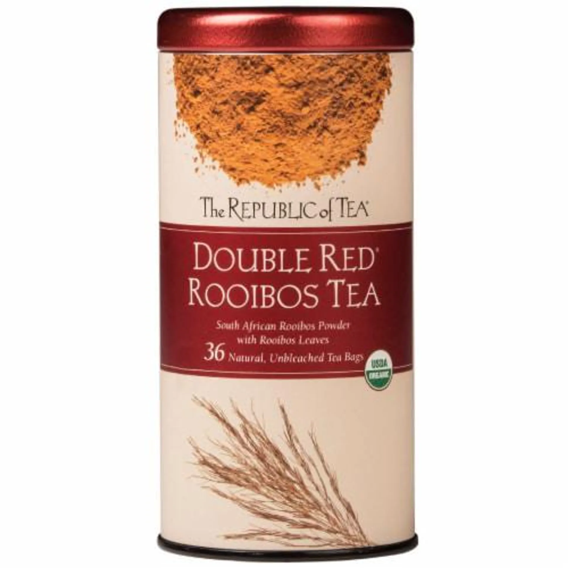 The Republic of Tea Double Red Rooibos Tea Bags