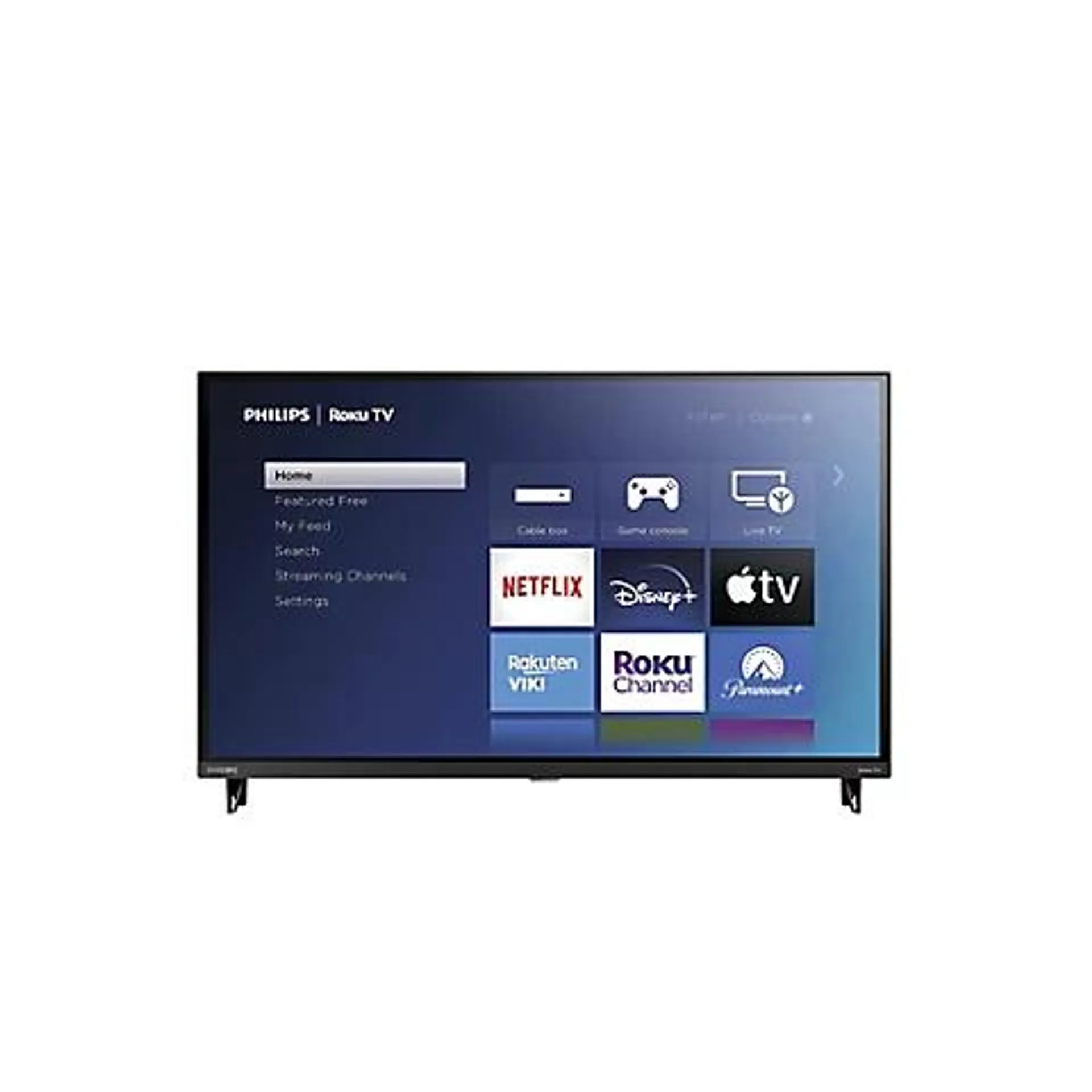 Philips 32" PFL64 HD Roku Smart TV with 3-Year Coverage