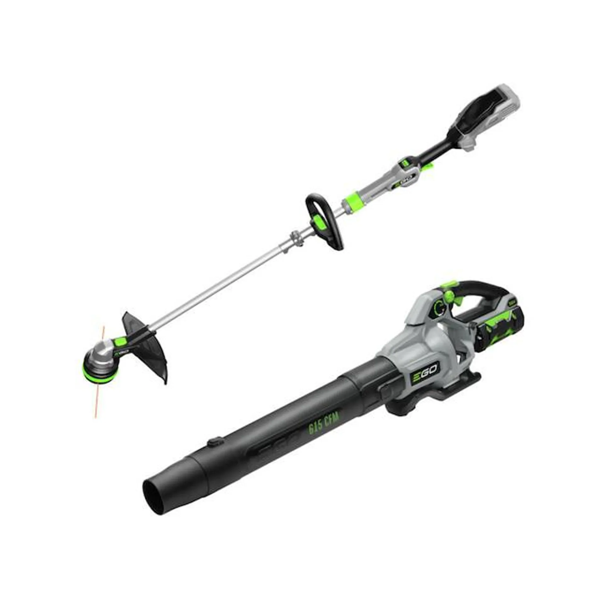 EGO POWER+ 56-volt Cordless Battery String Trimmer and Leaf Blower Combo Kit 2.5 Ah (Battery & Charger Included)