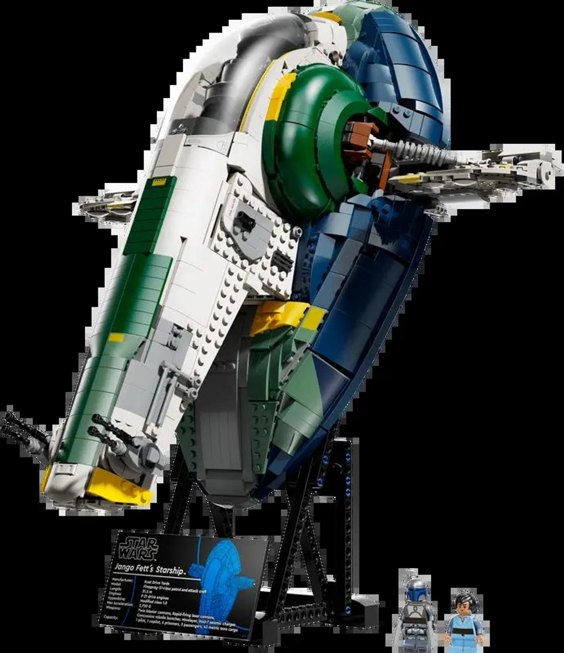 Jango Fett's Firespray-Class Starship