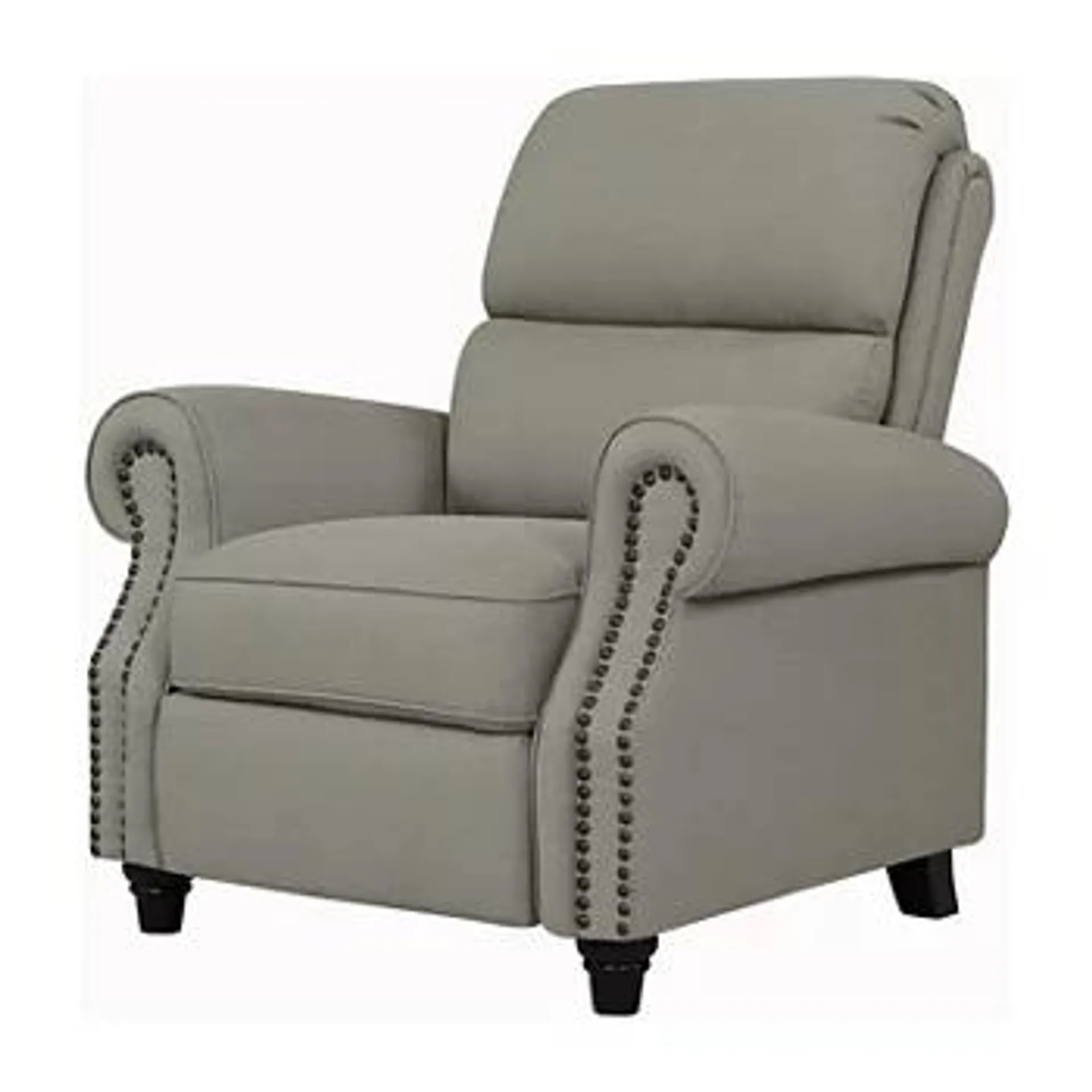 Anna Roll-Arm Push Back Recliner