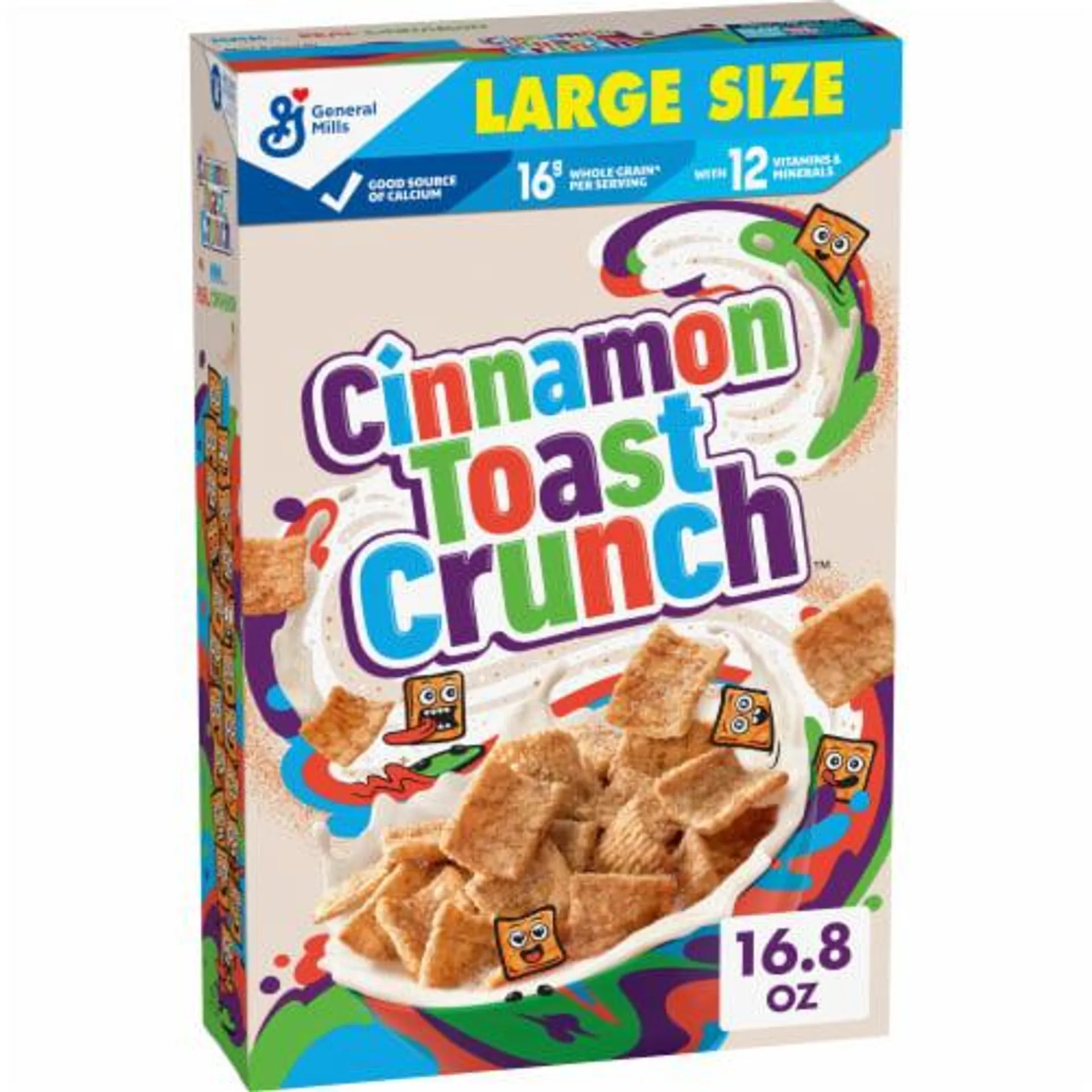 Big G Cereal Original Cinnamon Toast Crunch Breakfast Cereal