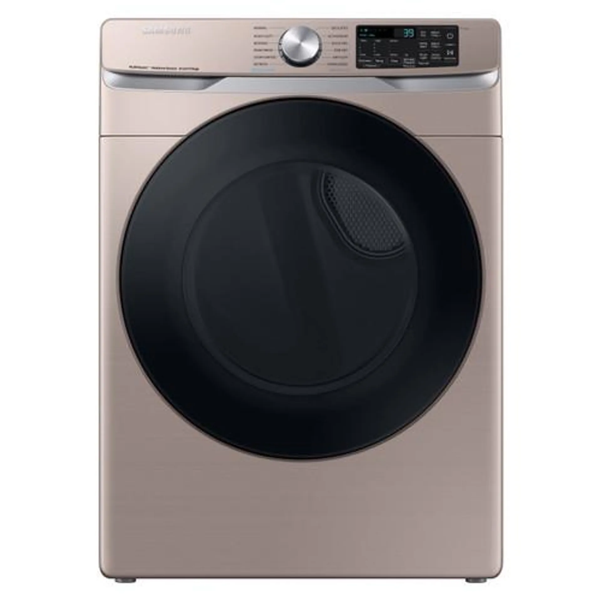 Samsung 7.5 cu. ft. Electric Dryer with Steam Sanitize+ in Champagne - DVE45B6300C