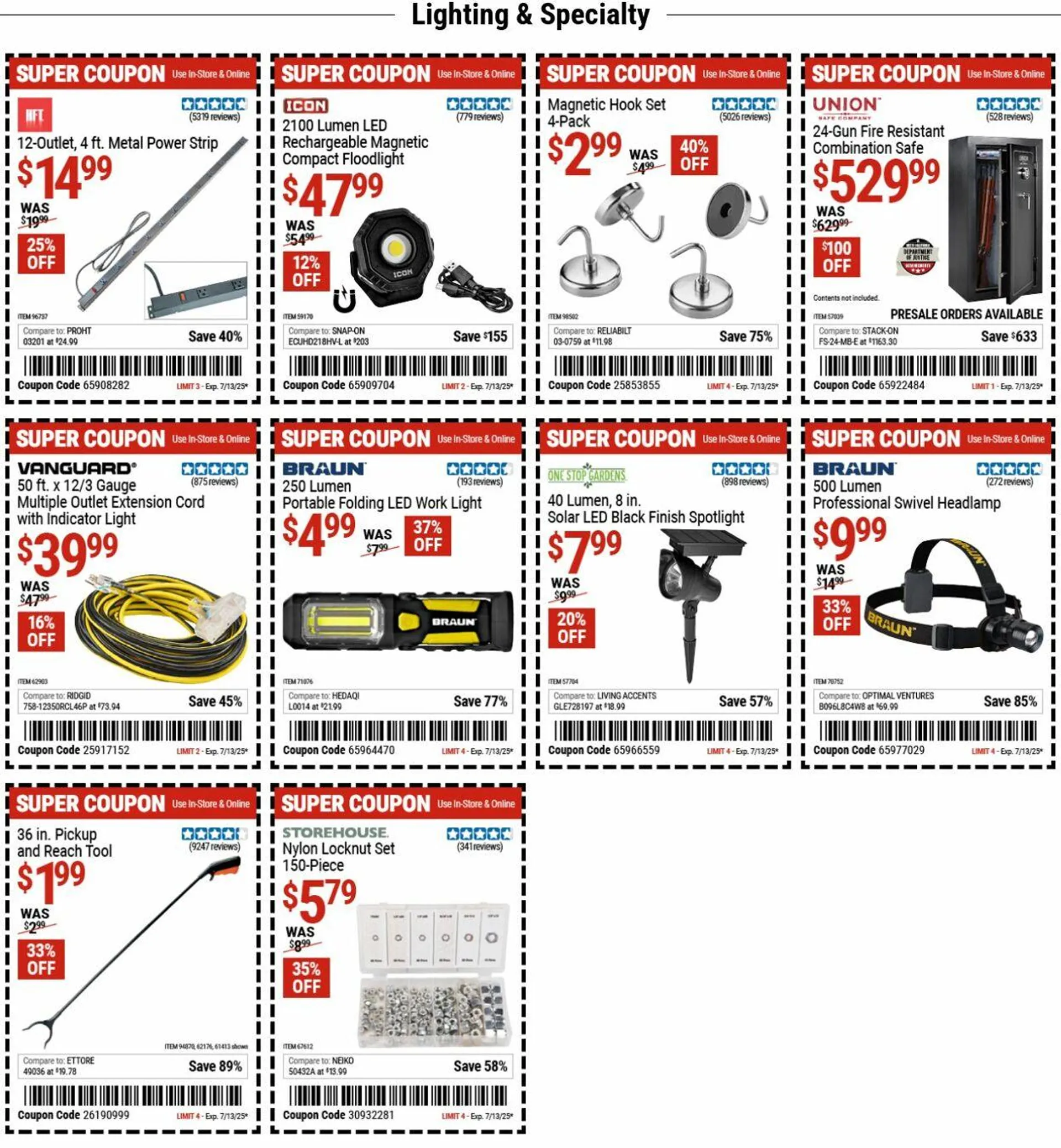 Weekly ad Harbor Freight from June 30 to July 9 2025 - Page 5