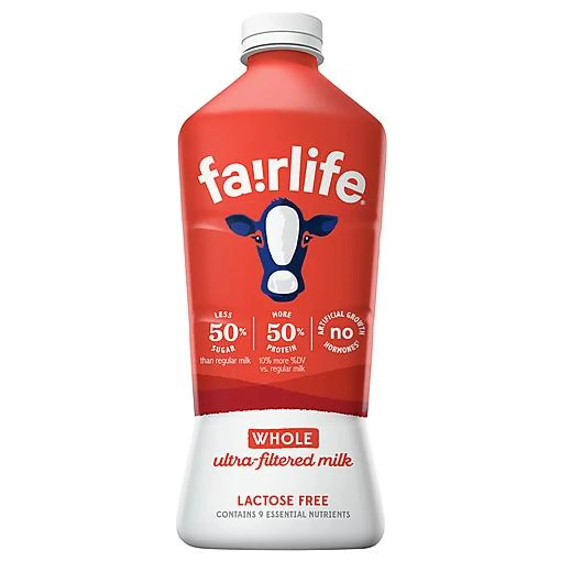 Fairlife Lactose Free Ultra-Filtered Whole Milk 52 fl oz jug