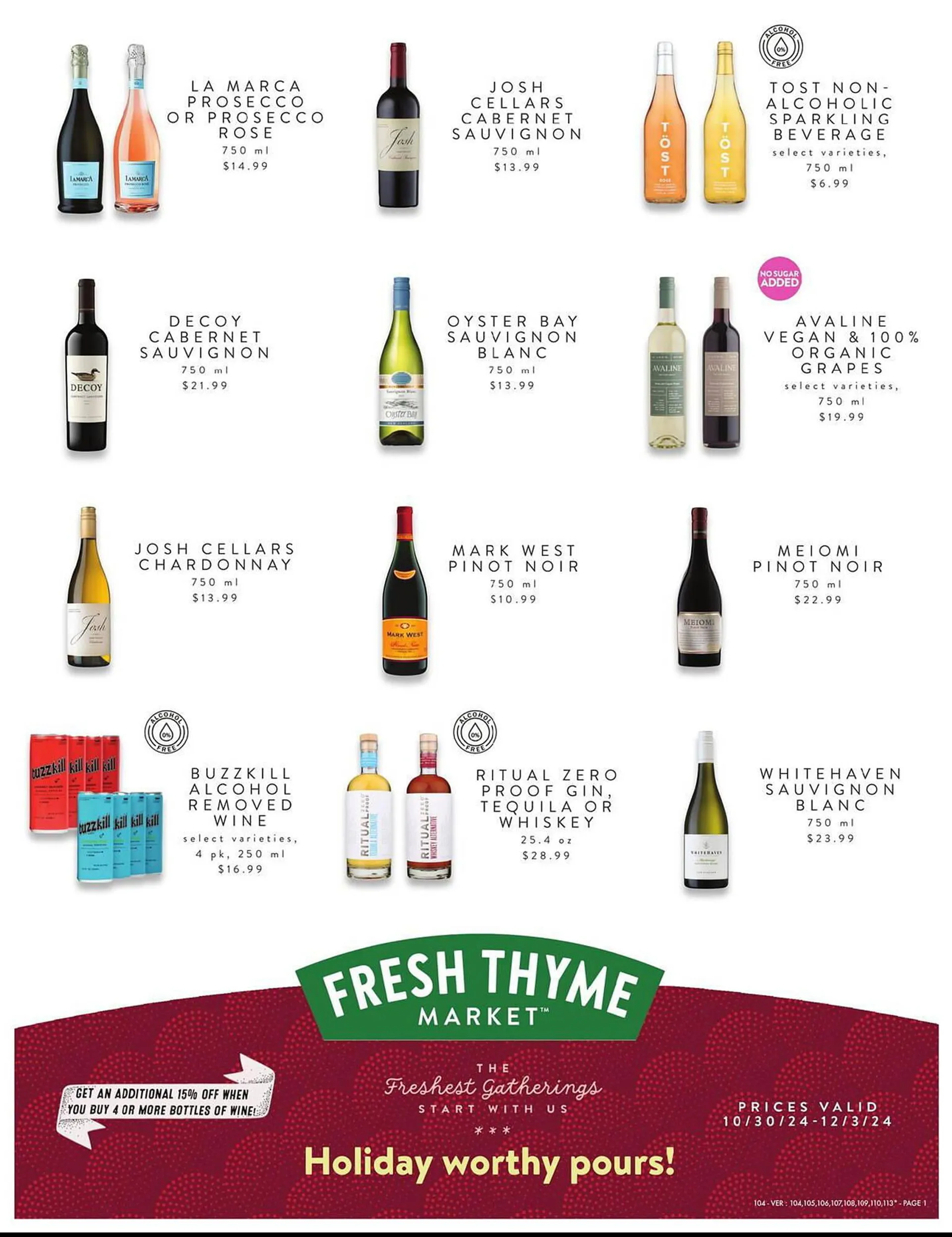 Fresh Thyme Weekly Ad - 1