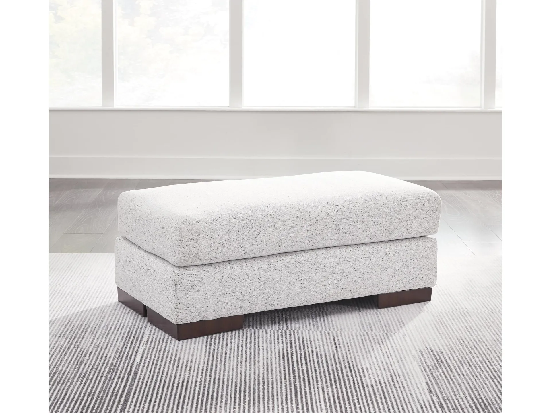 Belvoir Performance Fabric Ottoman