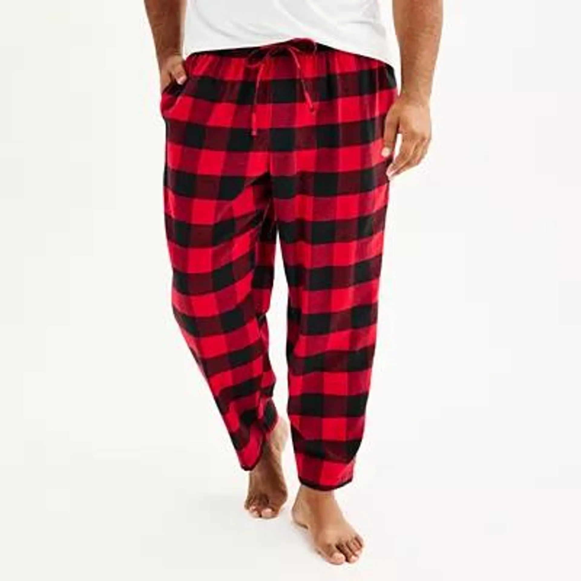 Big & Tall Sonoma Goods For Life® Flannel Pajama Pants