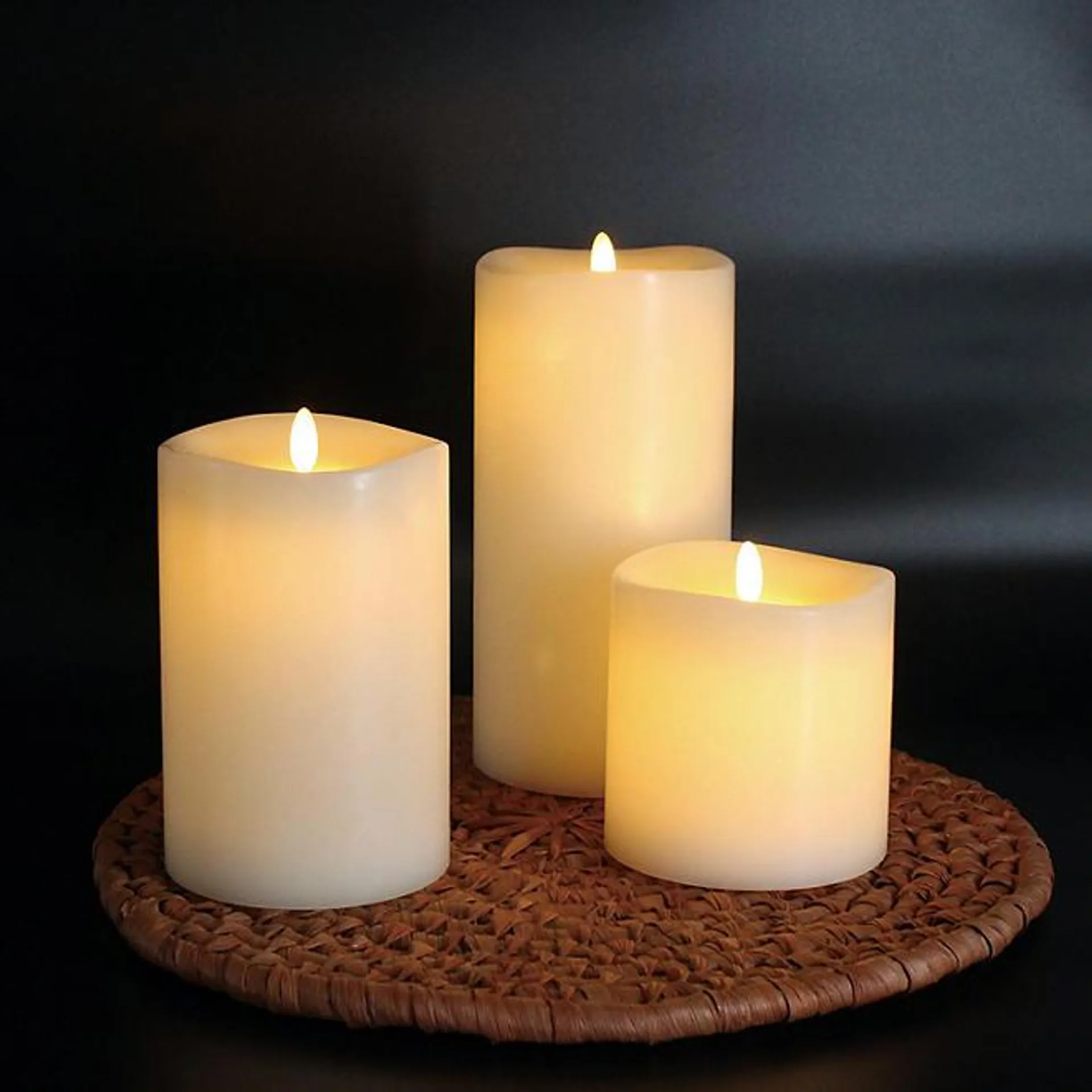 Member's Mark Moving Flame LED Candles (3 pk.)