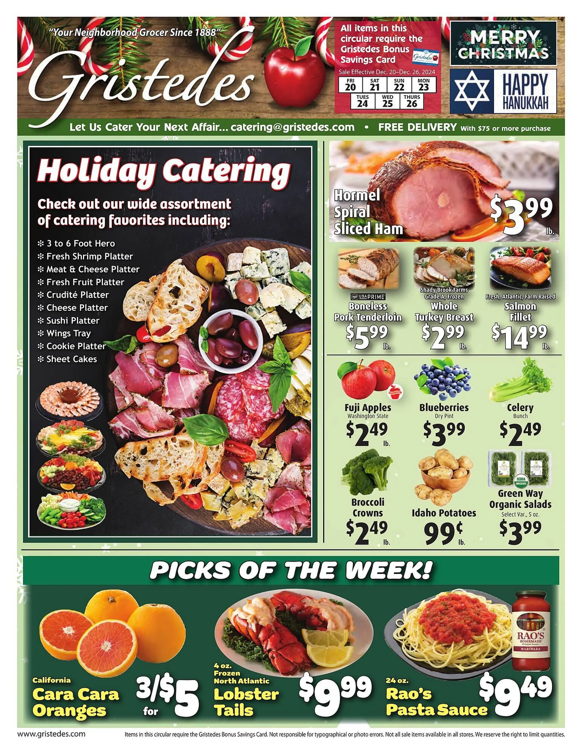 Gristedes Weekly Ad - 1