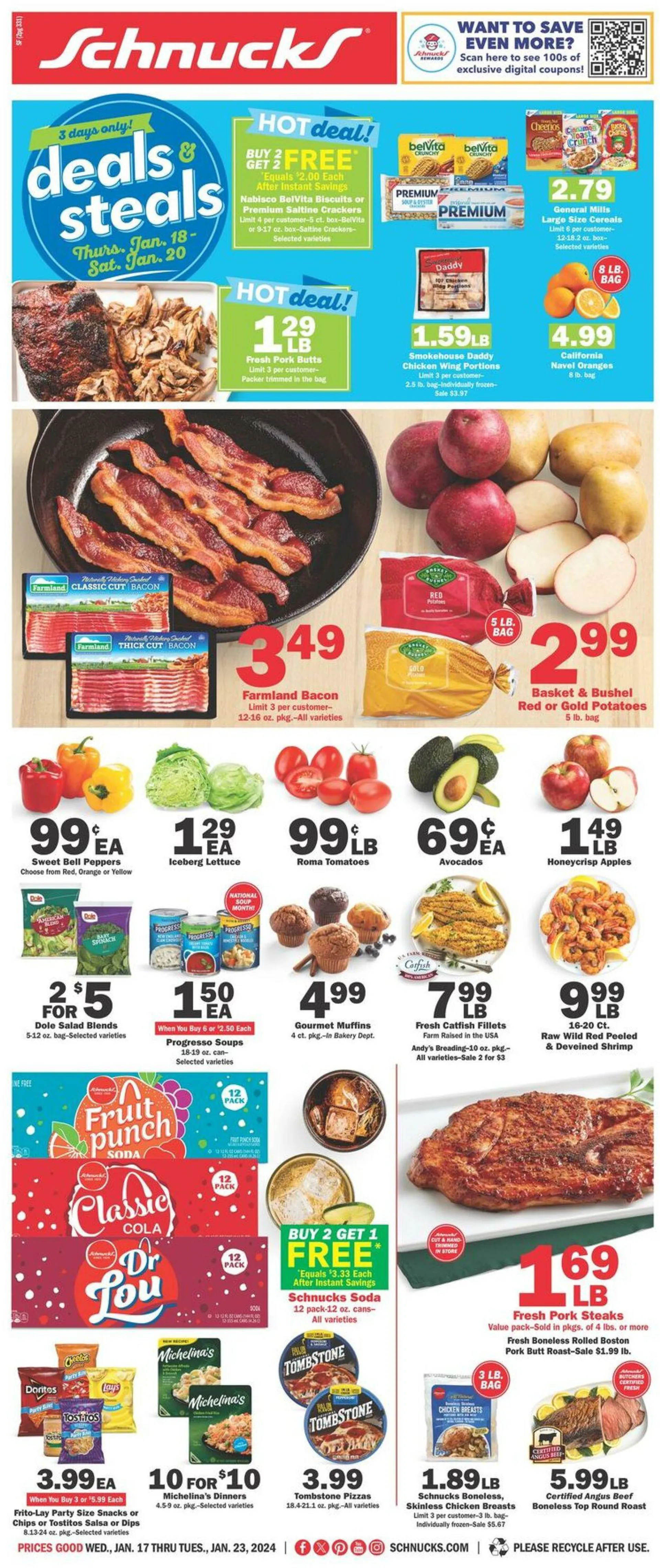 Schnucks Current weekly ad Valid until January 23, 2024