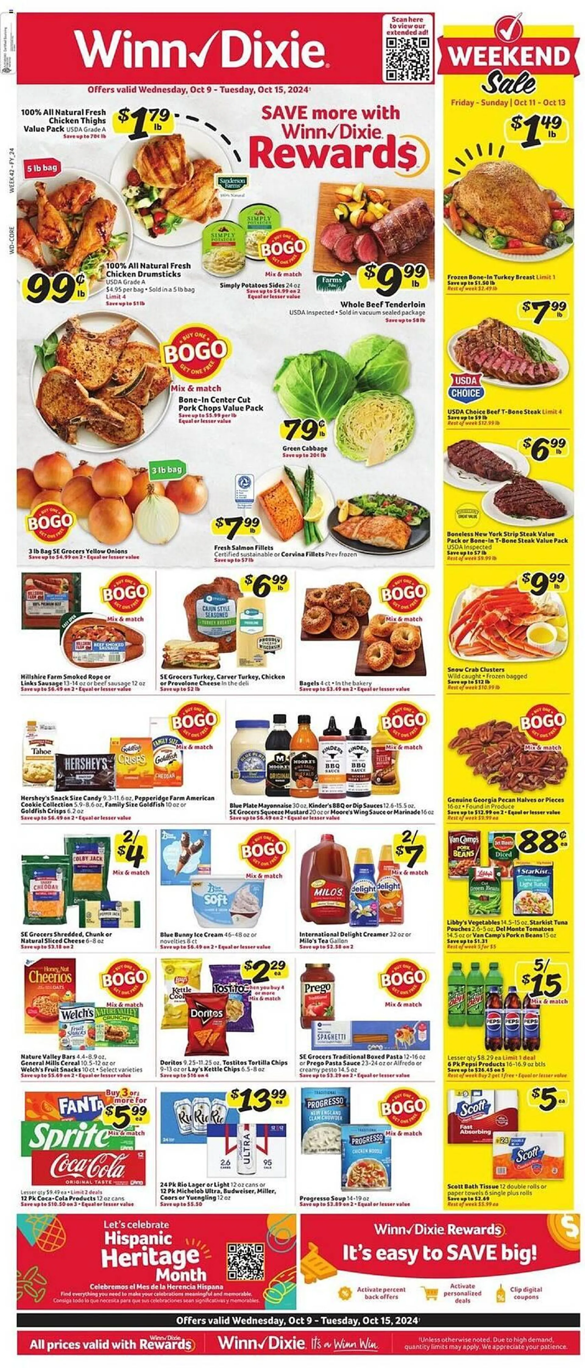 Winn Dixie Weekly Ad - 1