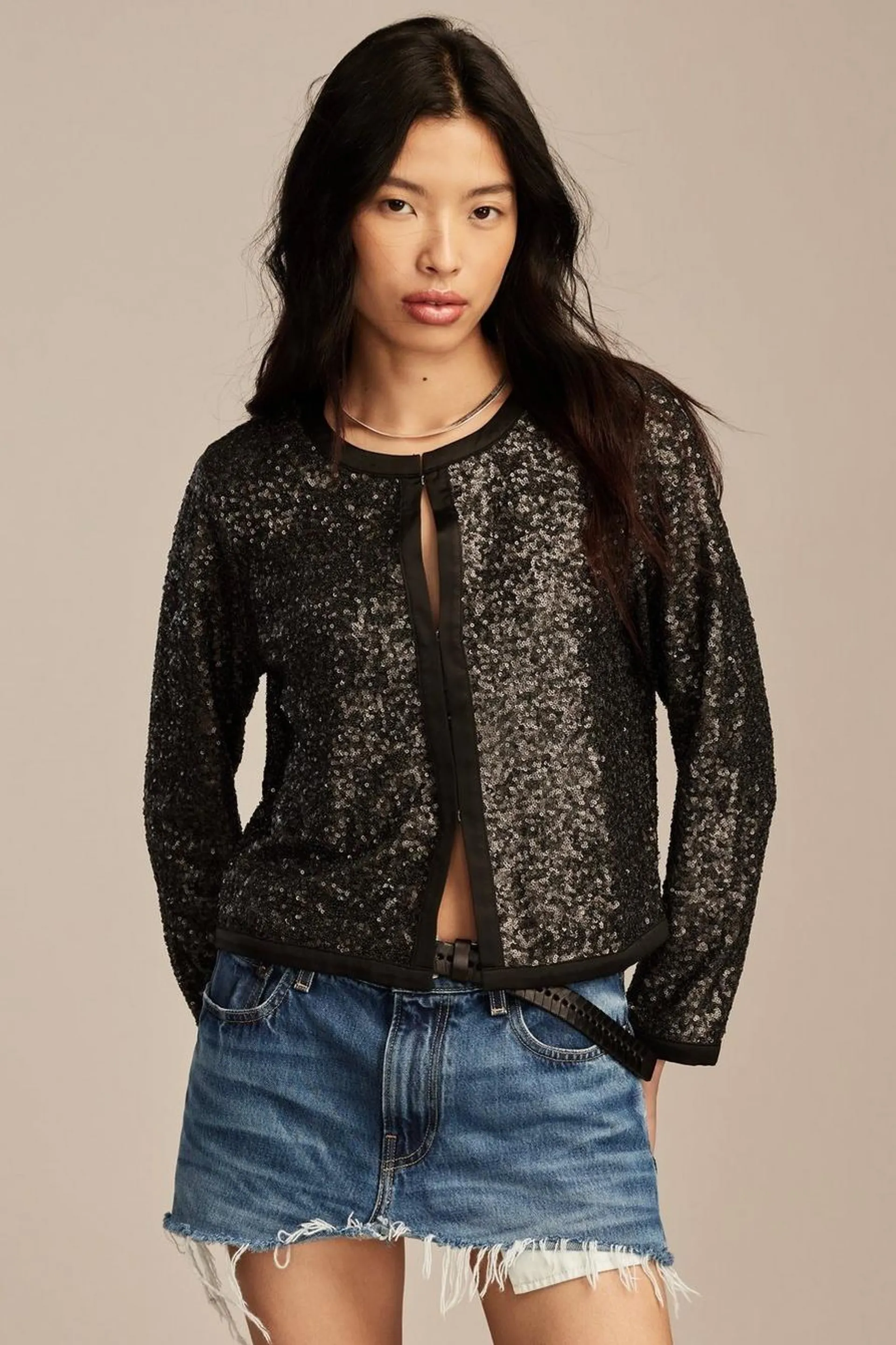 sequin jacket